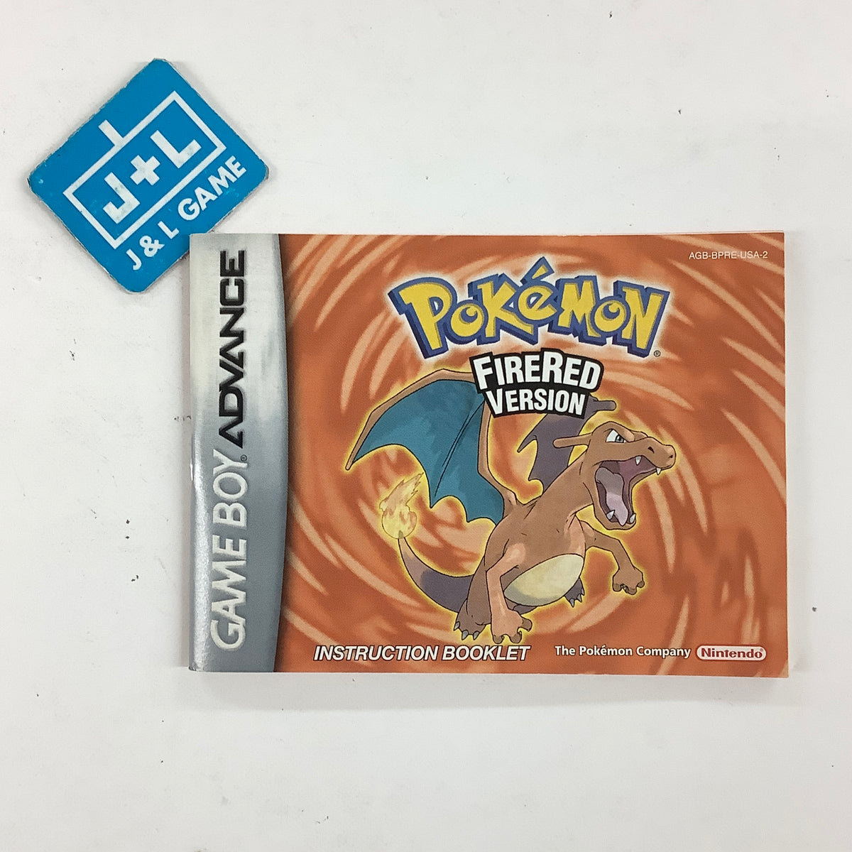 Pokemon FireRed Version (Player's Choice) - (GBA) Game Boy Advance [Pre-Owned] Video Games Nintendo