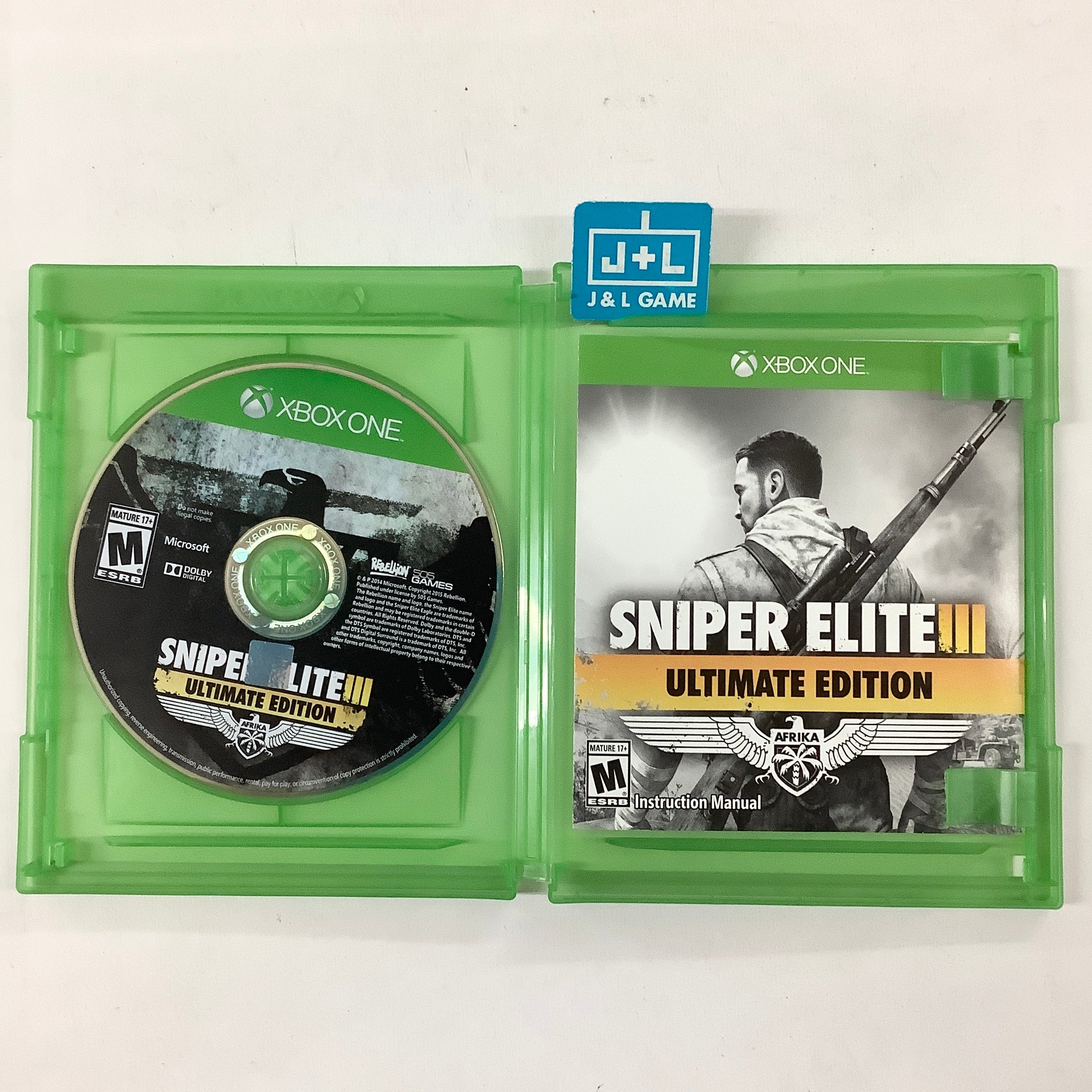 Sniper Elite III (Ultimate Edition) - (XB1) Xbox One [Pre-Owned] Video Games 505 Games
