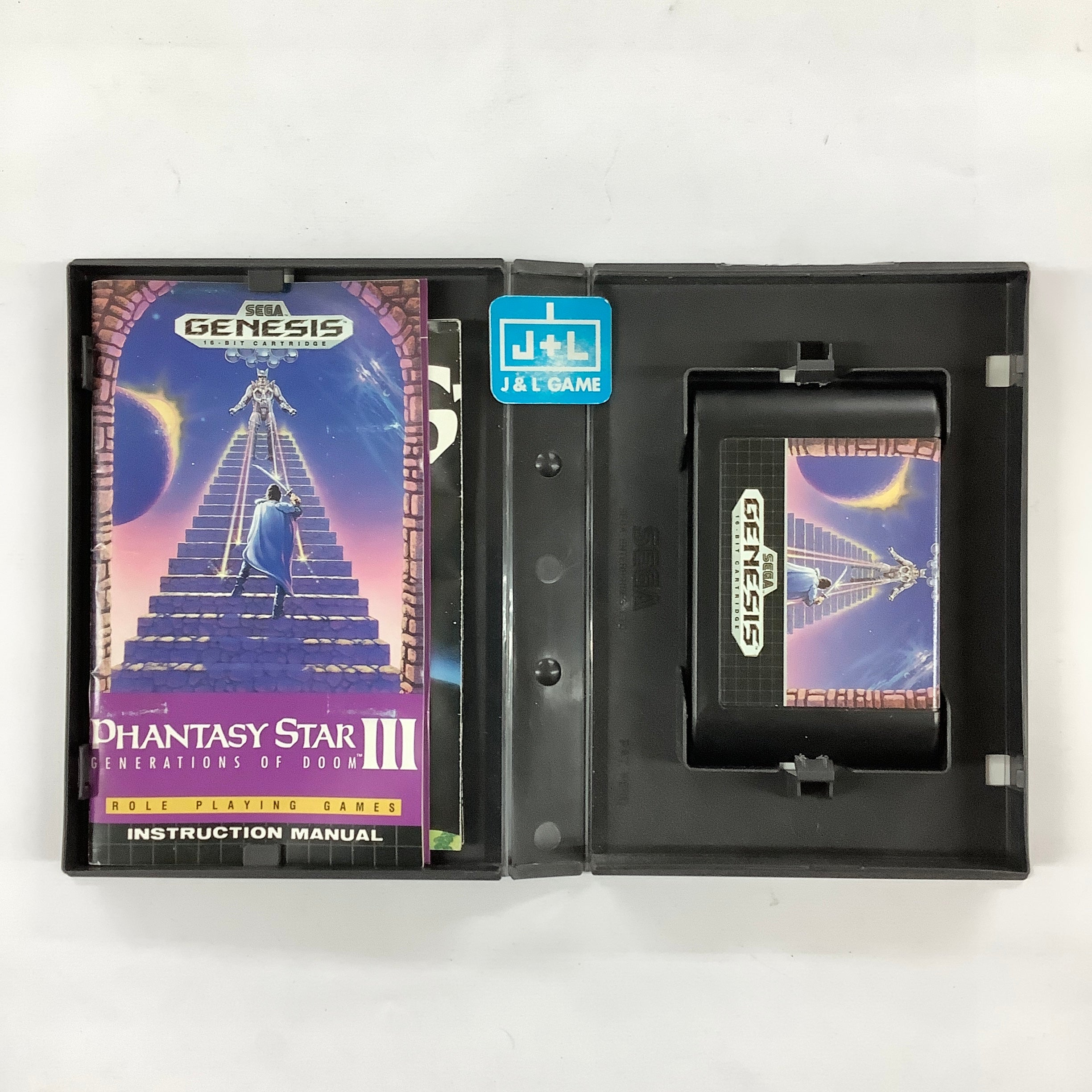 Phantasy Star III: Generations of Doom - (SG) SEGA Genesis [Pre-Owned] Video Games Sega   