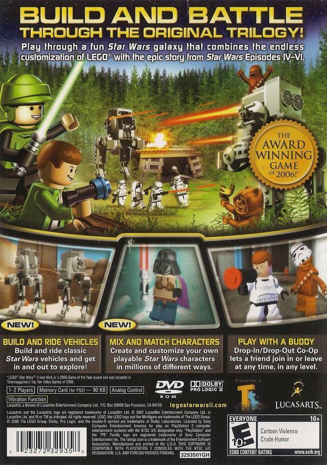 Amazon.com: LEGO Star Wars II: The Original Trilogy [Japan