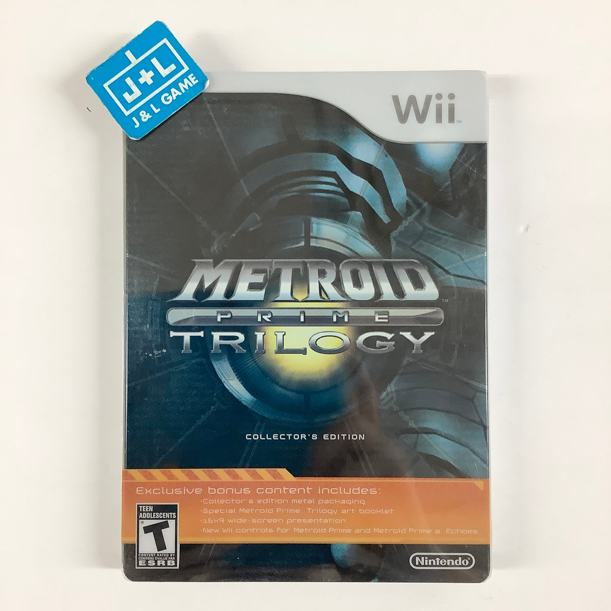 Metroid Prime Trilogy (Collector's Edition) - Nintendo Wii Video Games Nintendo