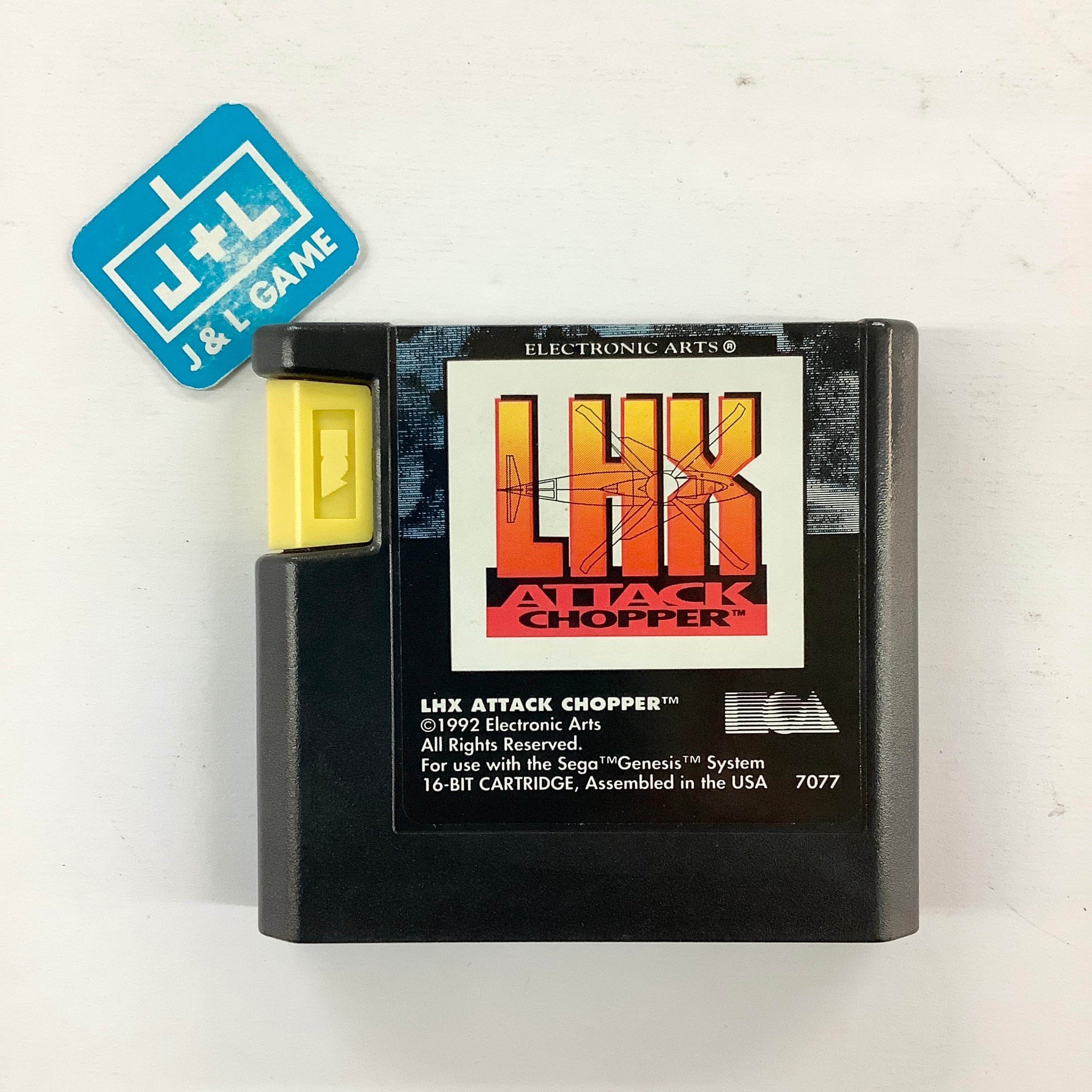 SEGA - MD★LHX ATTACK CHOPPER GENESIS 海外版 端子清掃済み SEGA - MD☆LHX ATTACK CHOPPER GENESIS 海外版 端子清掃済みの