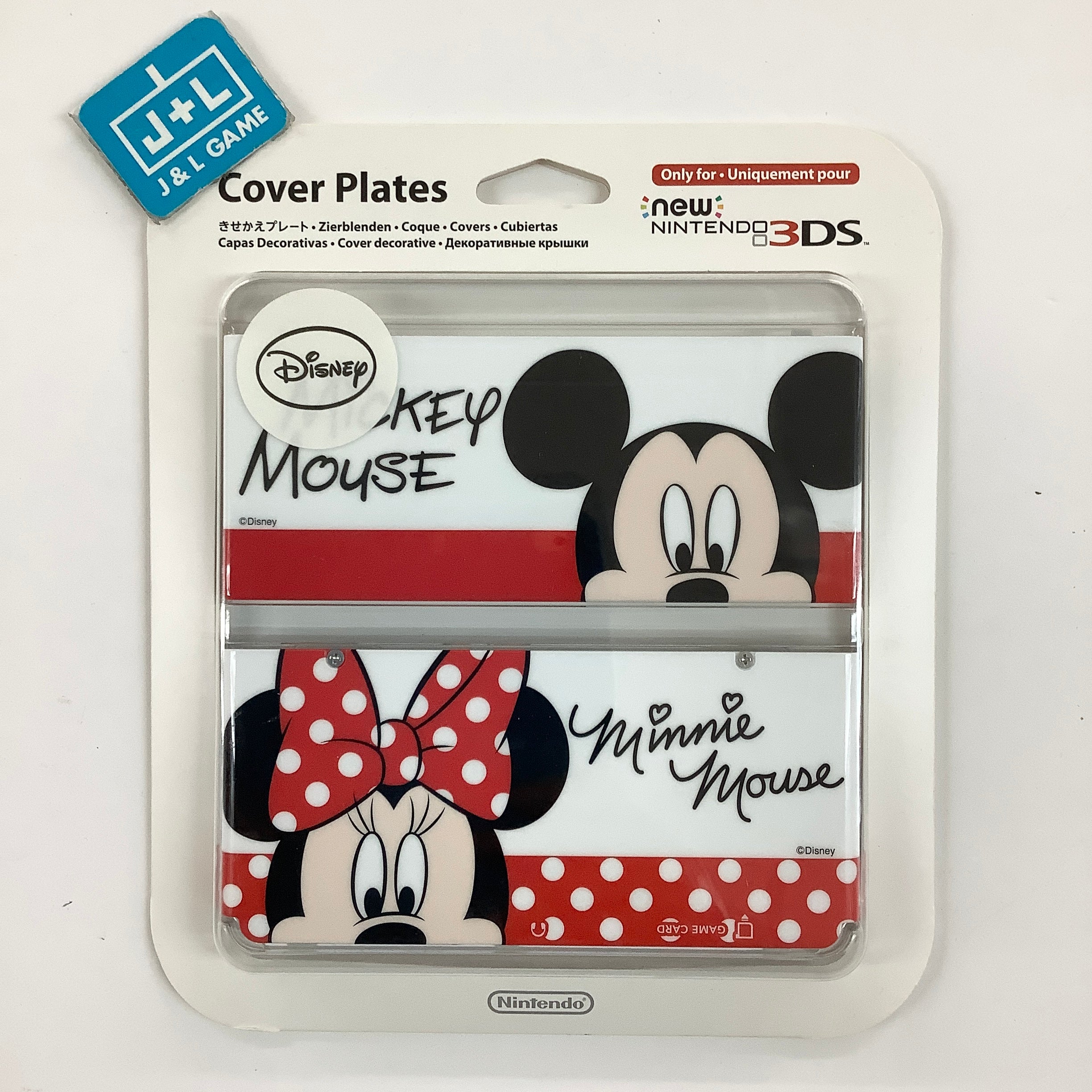 New Nintendo 3DS Cover Plates No.073 (Micky Mouse) - New Nintendo 3DS (Japanese Import)