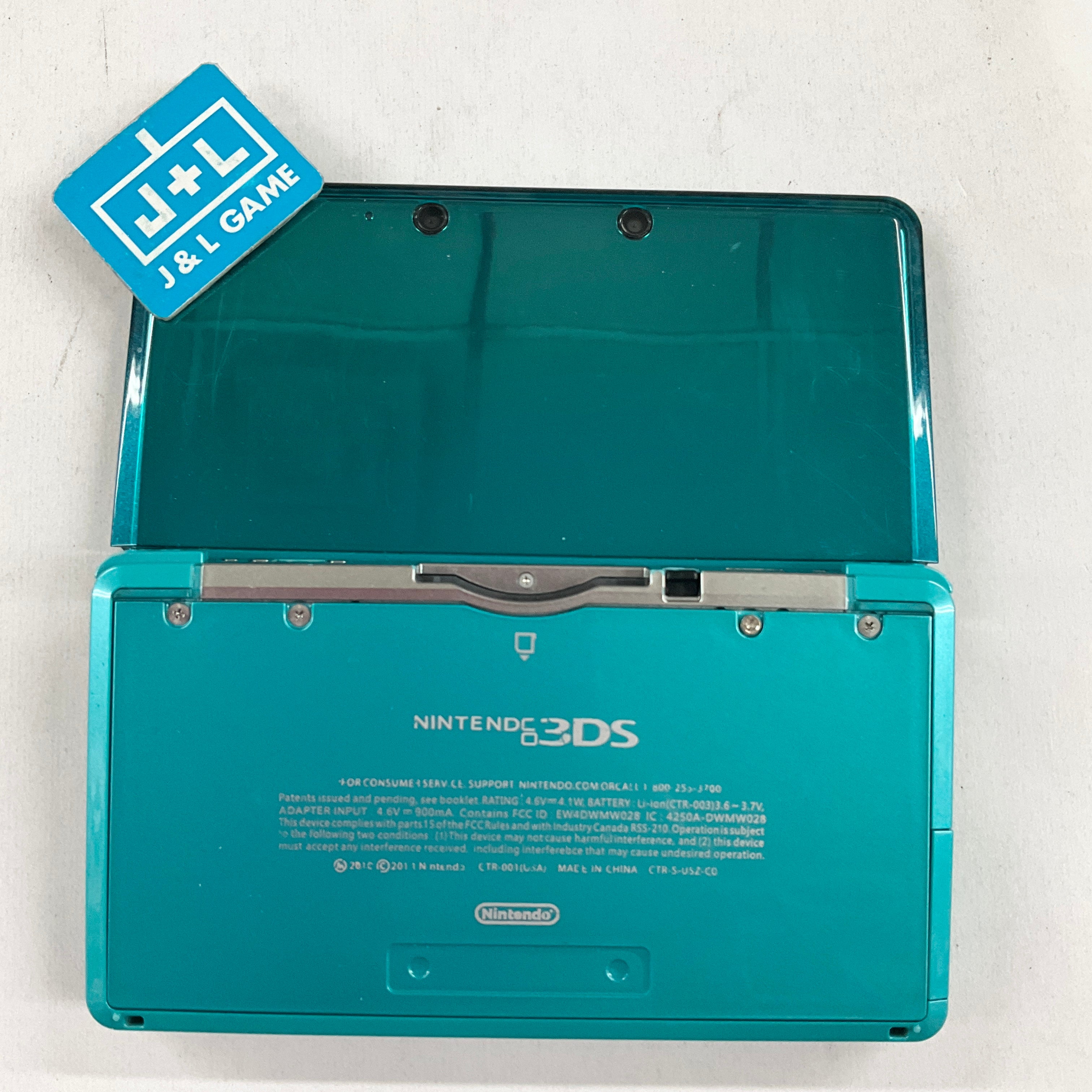 Nintendo 3DS Console (Aqua Blue) - Nintendo 3DS [Pre-Owned] Consoles Nintendo