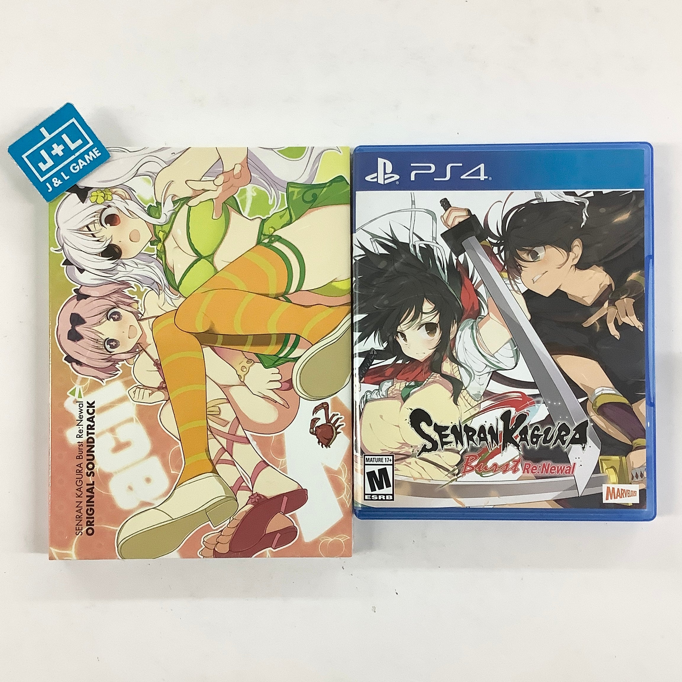 Senran Kagura Burst Re:Newal (Tailor-Made Limited Edition) - (PS4) PlayStation 4 [Pre-Owned] Video Games Marvelous Inc.