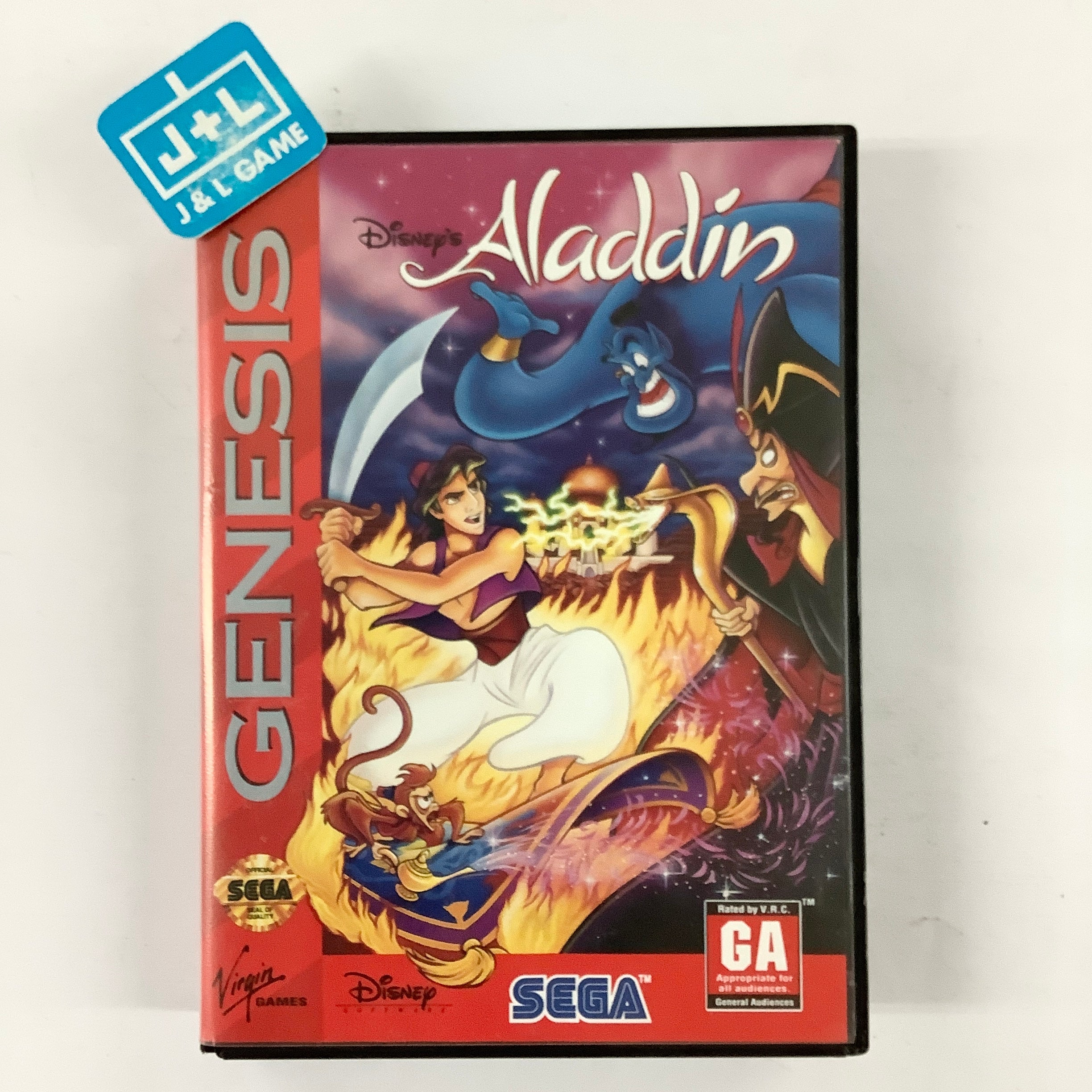 Disney's Aladdin - (SG) SEGA Genesis [Pre-Owned] Video Games Sega   