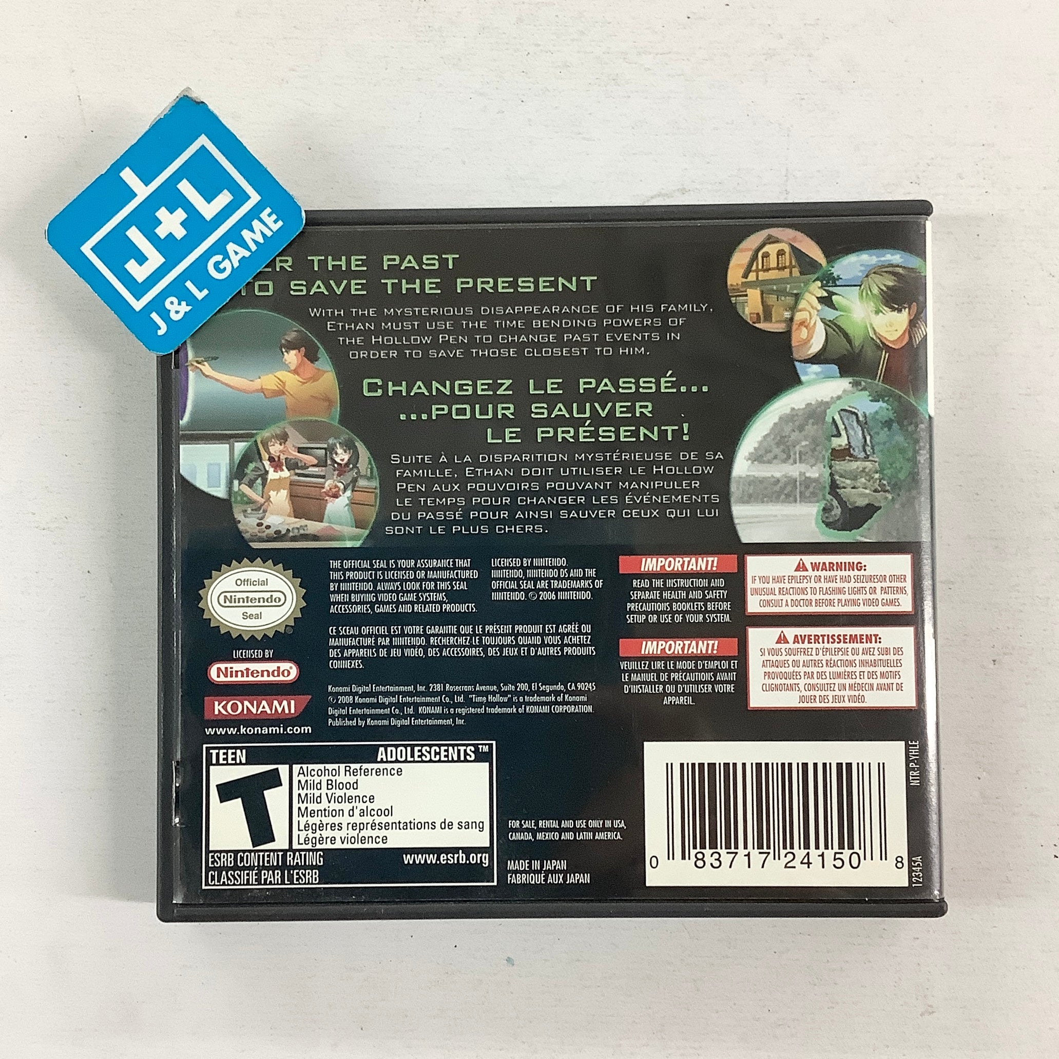 Time Hollow - (NDS) Nintendo DS [Pre-Owned] Konami