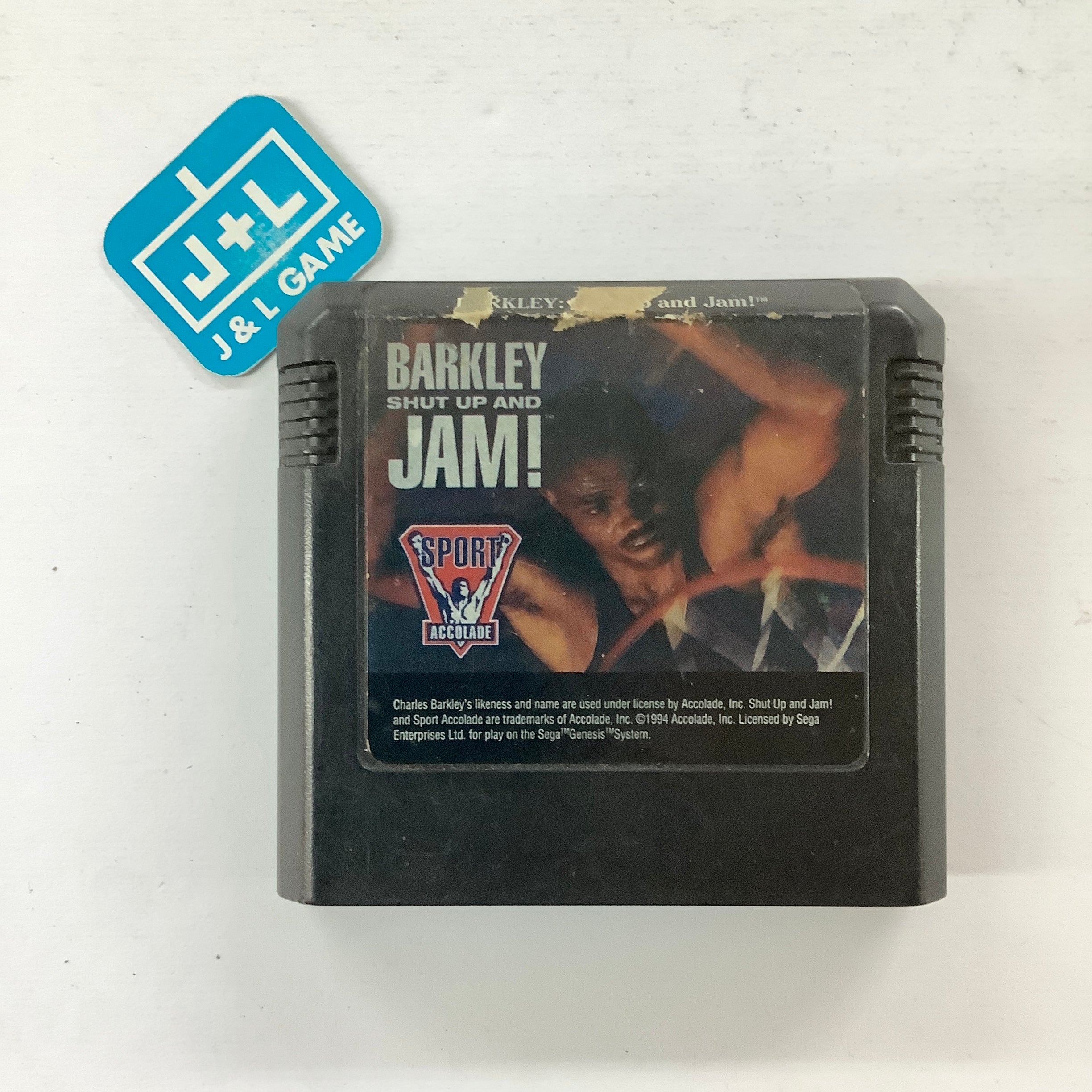 Barkley: Shut Up and Jam! - (SG) SEGA Genesis [Pre-Owned] Video Games Accolade   