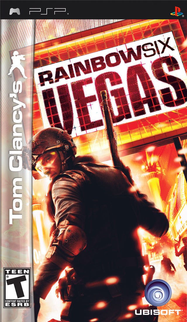 Tom Clancy's Rainbow Six Vegas - Sony PSP Video Games Ubisoft   
