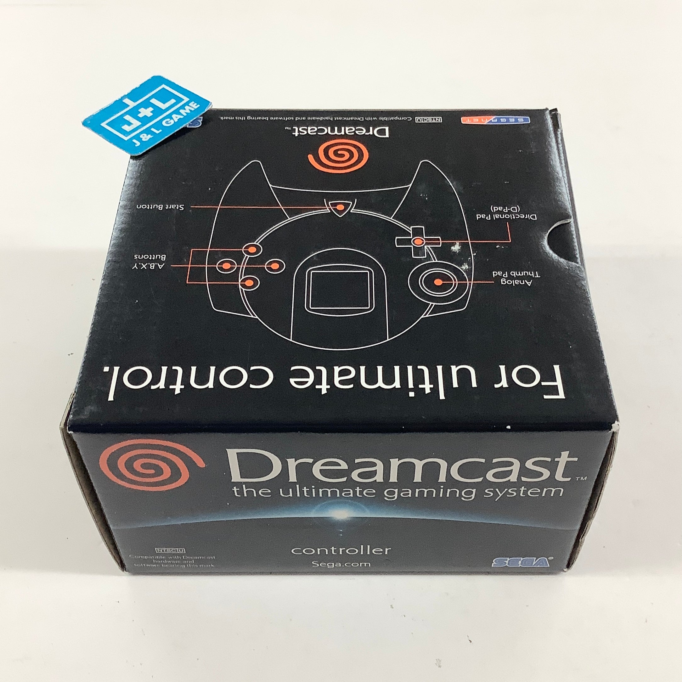 Sega Dreamcast Controller (Clear Blue) - Sega Dreamcast [Pre-Owned] Accessories SEGA