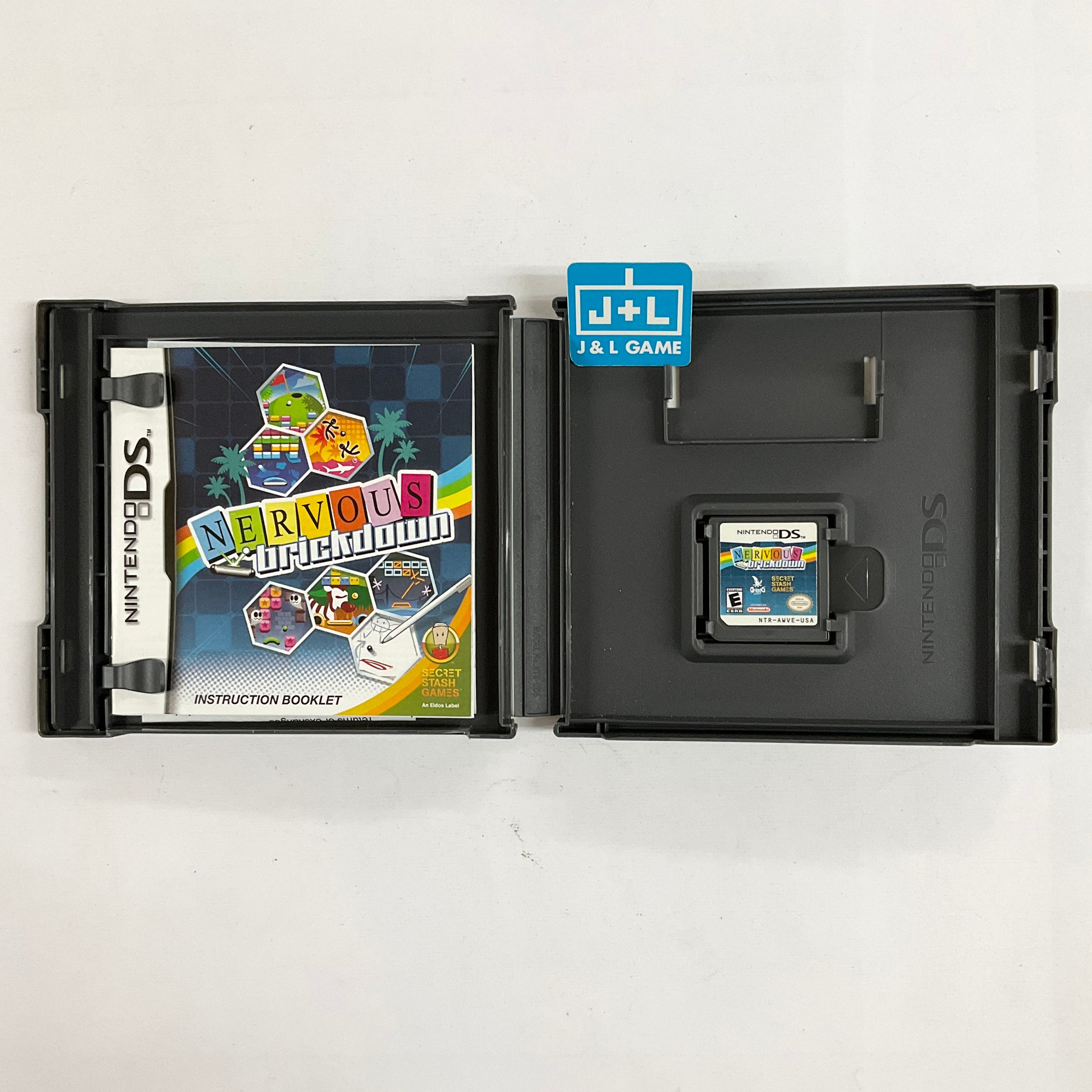 Nervous Brickdown - (NDS) Nintendo DS [Pre-Owned] Video Games Eidos Interactive   