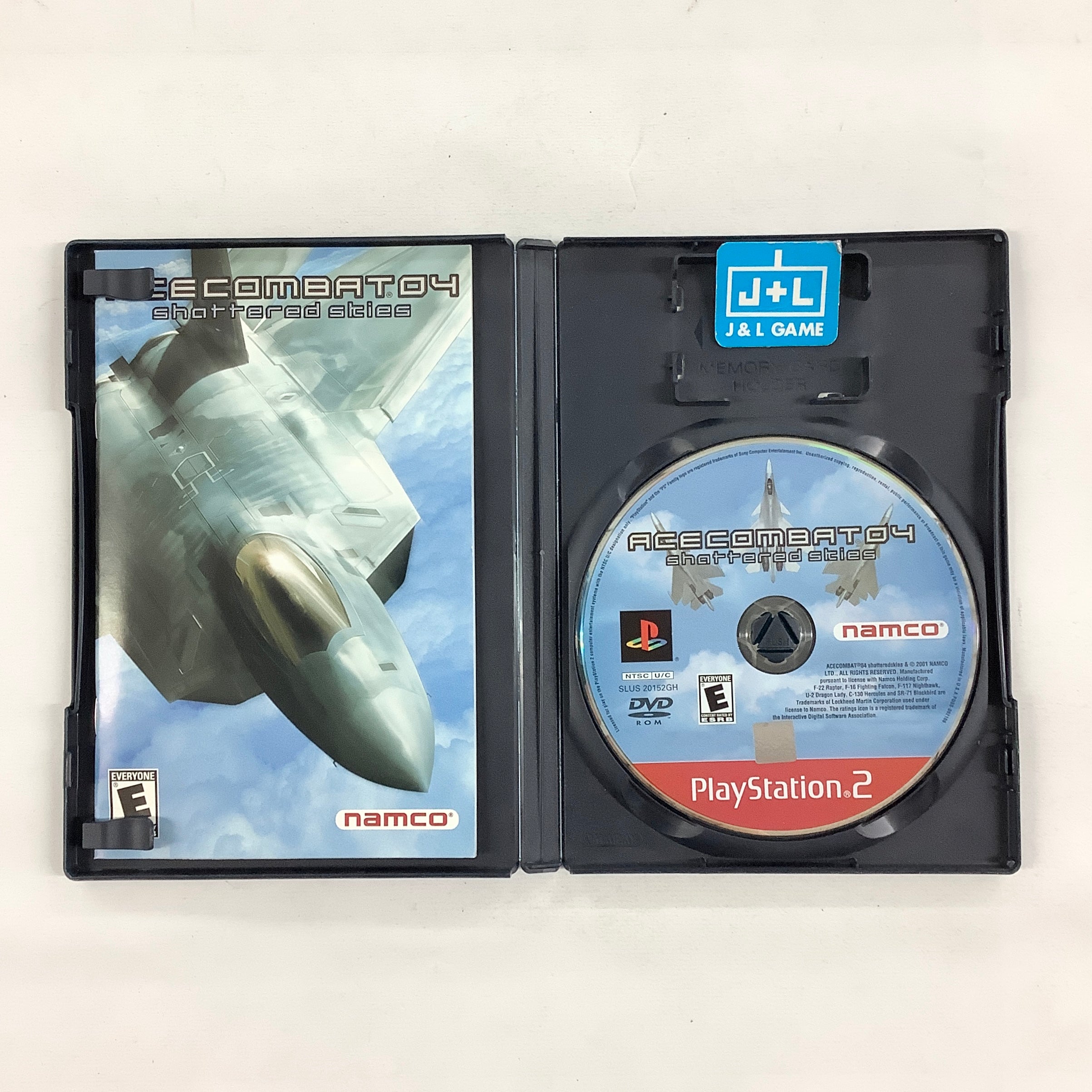 Ace Combat 04: Shattered Skies (Greatest Hits) - (PS2) PlayStation 2 [Pre-Owned] Video Games Namco