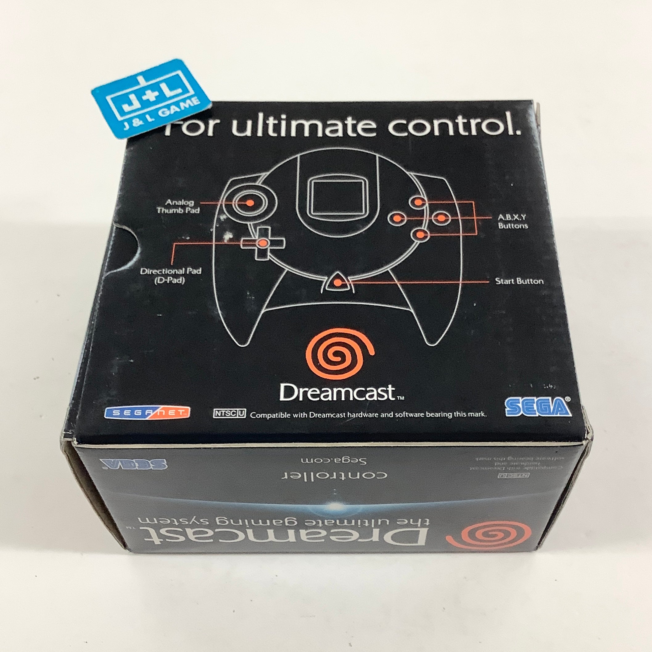 Sega Dreamcast Controller (Clear Blue) - Sega Dreamcast [Pre-Owned] Accessories SEGA