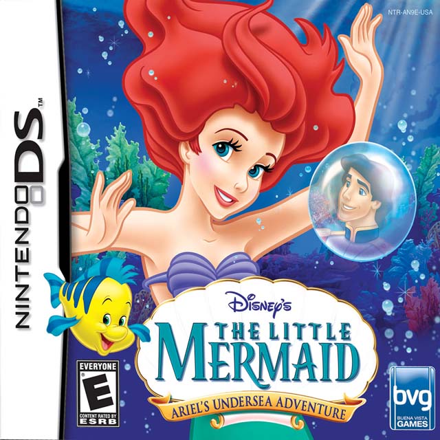 Disney's The Little Mermaid: Ariel's Undersea Adventure - (NDS) Nintendo DS Video Games Buena Vista Games   
