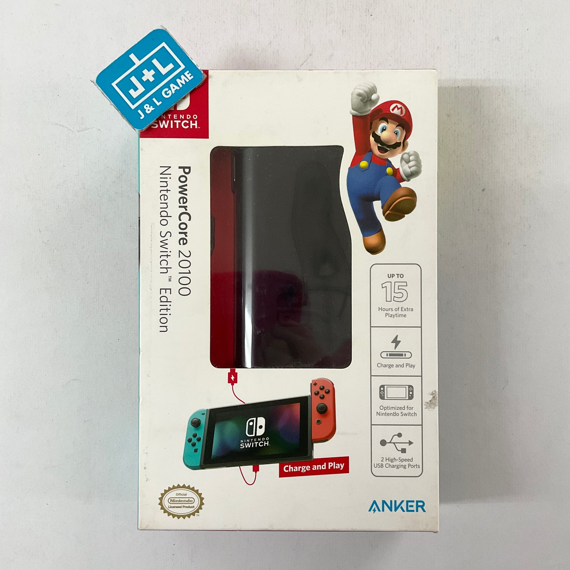Anker PowerCore 20100 (Nintendo Switch Edition)