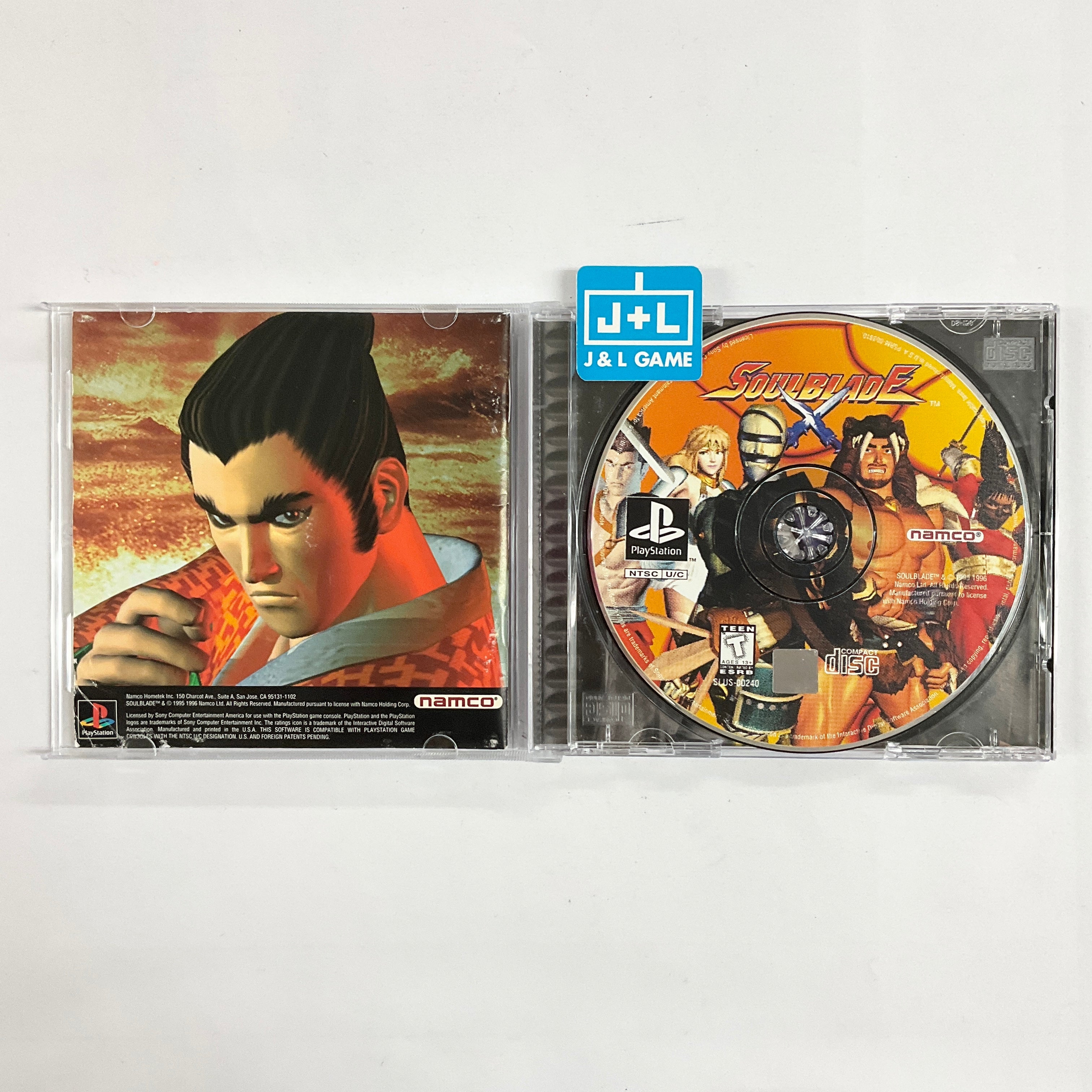 Soul Blade - (PS1) PlayStation 1 [Pre-Owned] Video Games Namco   