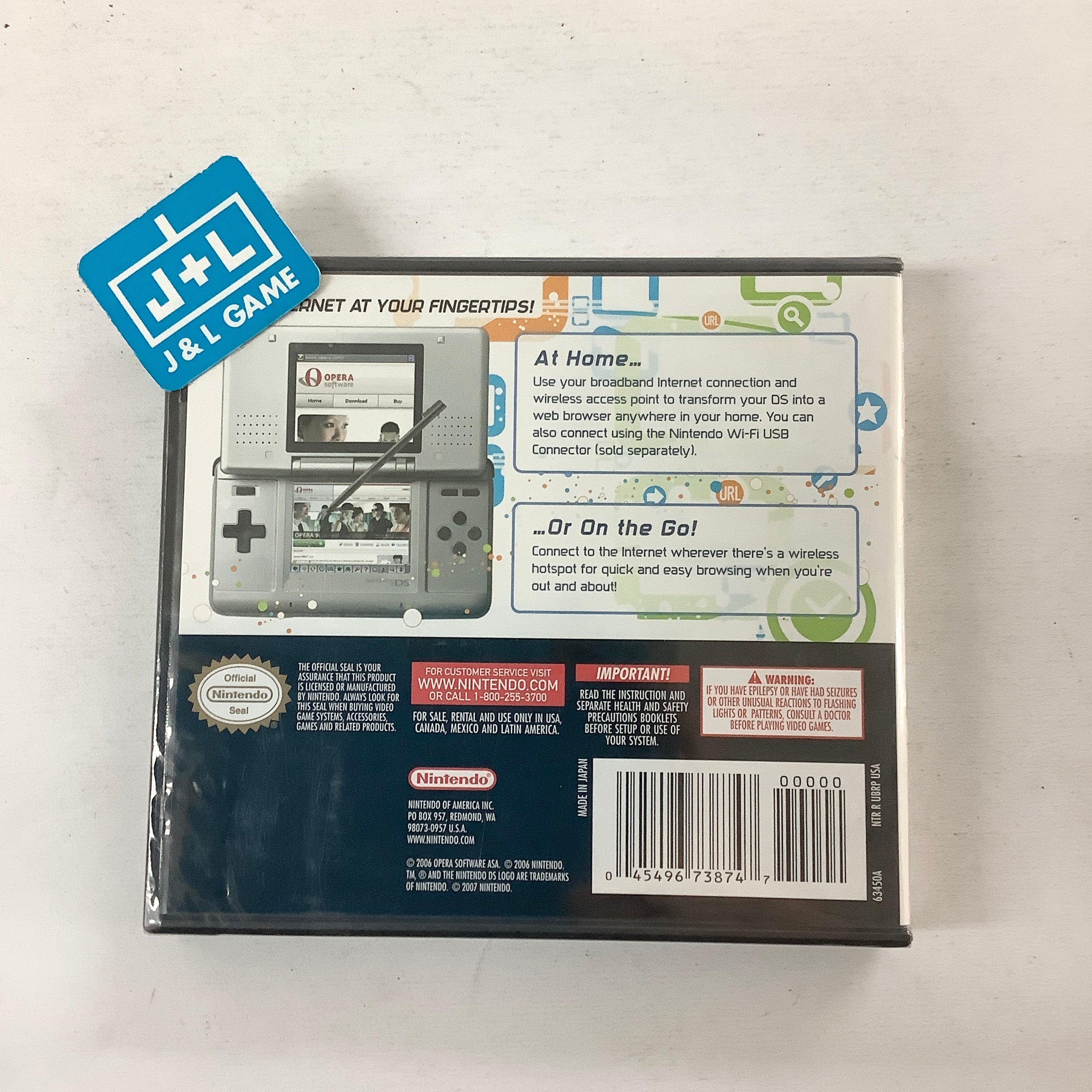 Nintendo DS Web Browser - (NDS) Nintendo DS | J&L Game