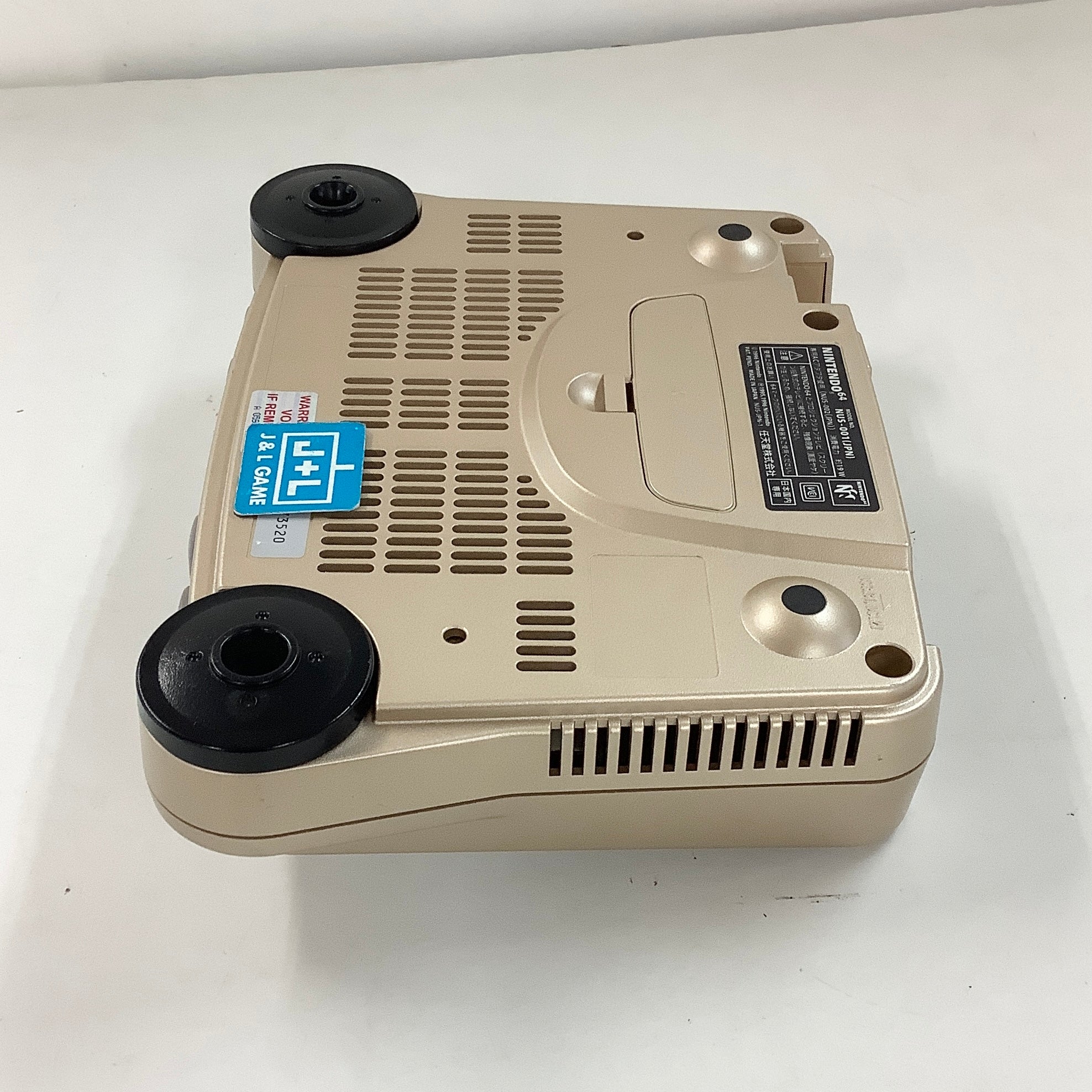 Nintendo 64 Hardware (Gold) - (N64) Nintendo 64 (Japanese Import) [Pre-Owned] Video Games Nintendo