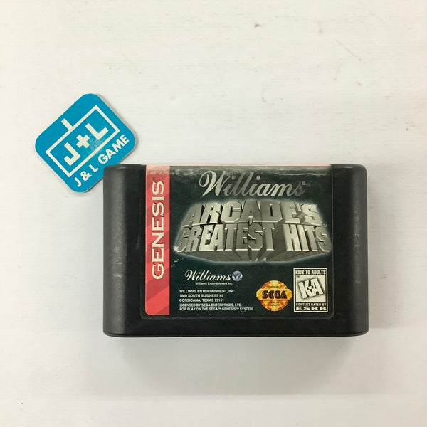 Williams Arcade's Greatest Hits - (SG) SEGA Genesis [Pre-Owned