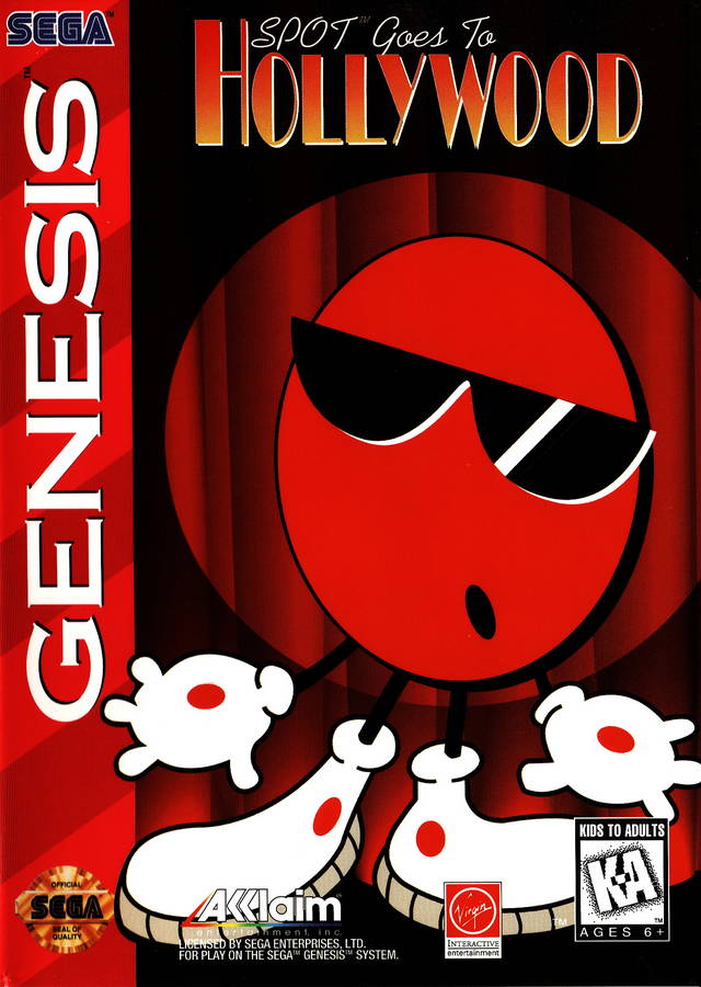 Spot Goes To Hollywood - (SG) SEGA Genesis [Pre-Owned] SEGA