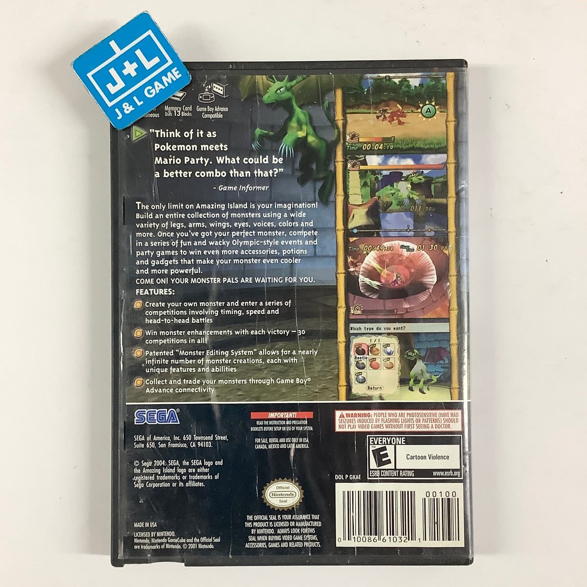 Amazing Island - (GC) GameCube [Pre-Owned]