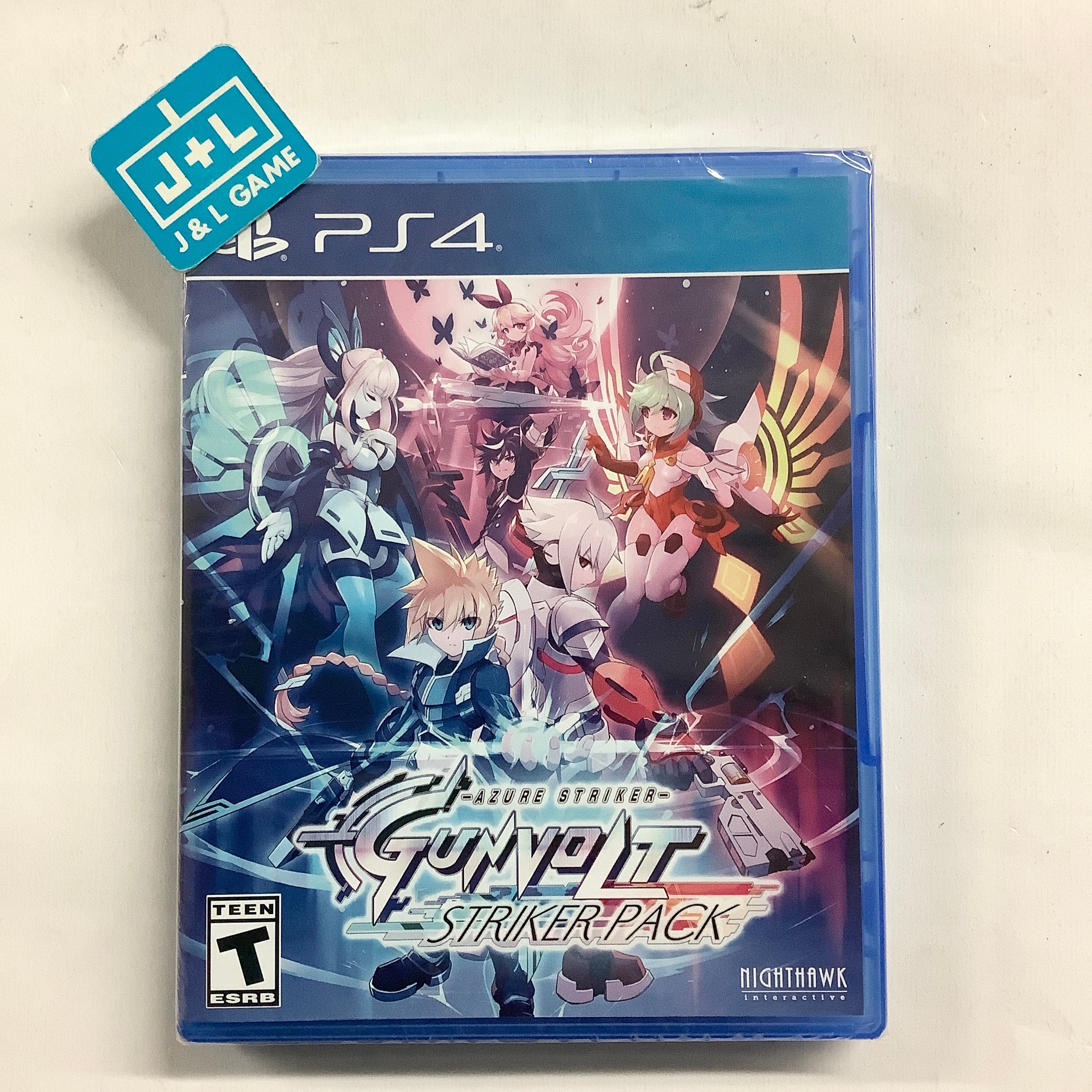 Azure Striker Gunvolt: Striker Pack - (PS4) PlayStation 4 Video Games Nighthawk Interactive