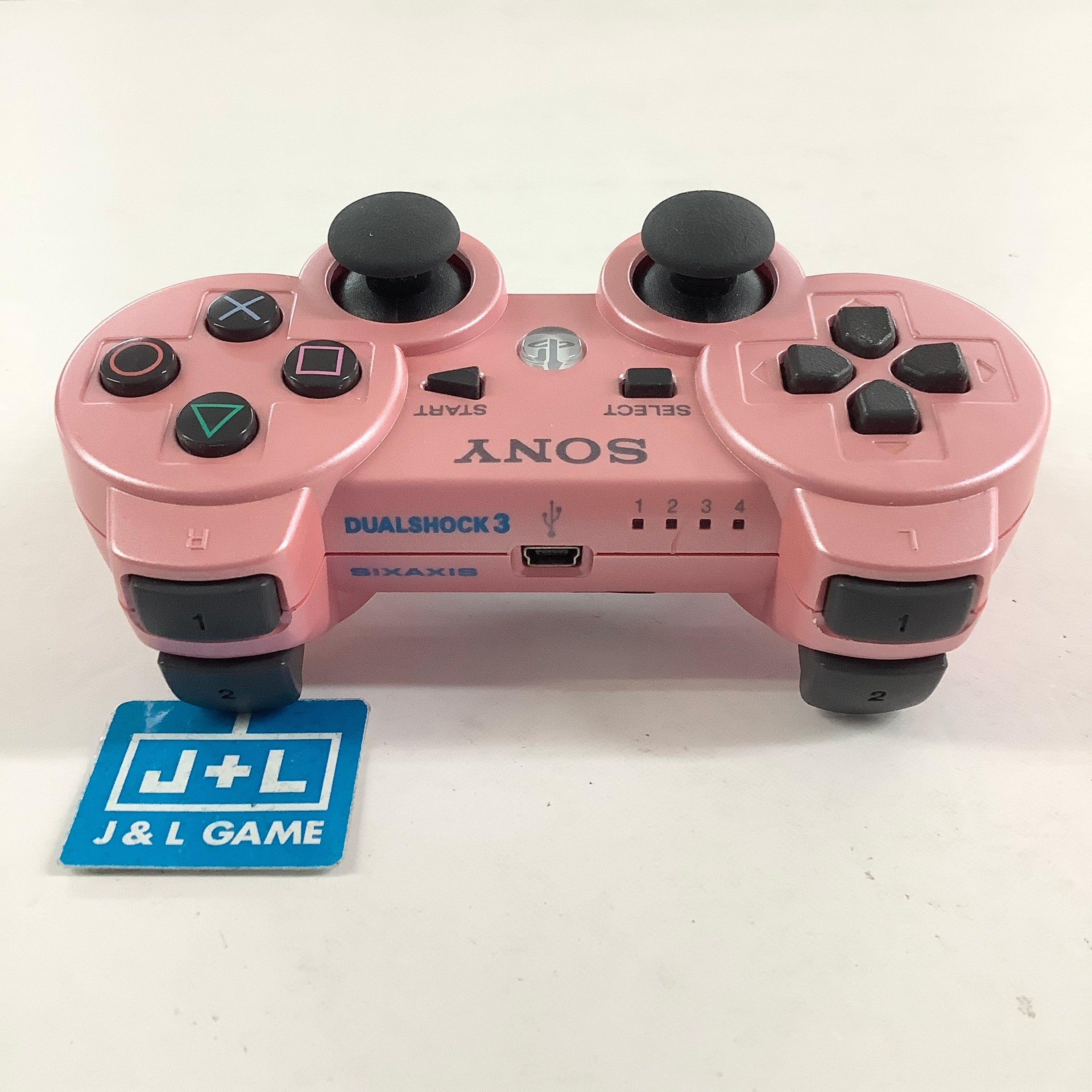 SONY PlayStation 3 DualShock Wireless Controller (Candy Pink) - (PS3) PlayStation 3 [Pre-Owned] Accessories SONY