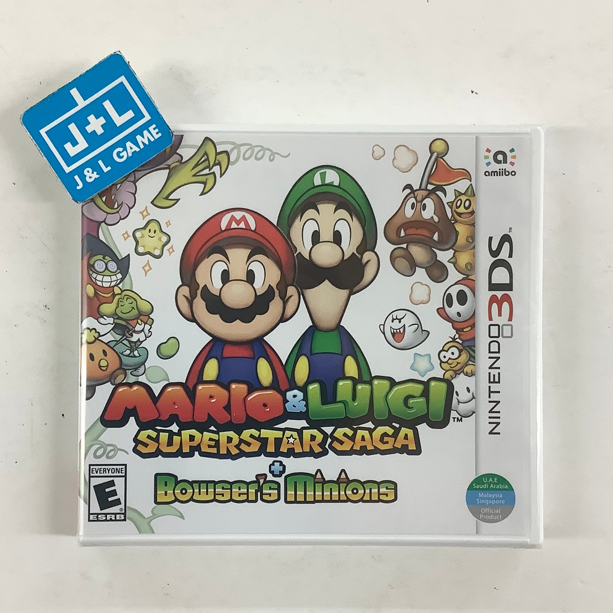 Mario & Luigi: Superstar Saga + Bowser's Minions (World Edition) - (3DS) Nintendo 3DS Video Games Nintendo