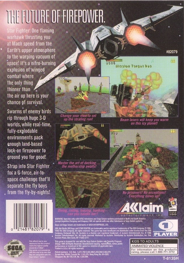 Star Fighter - (SS) SEGA Saturn [Pre-Owned]