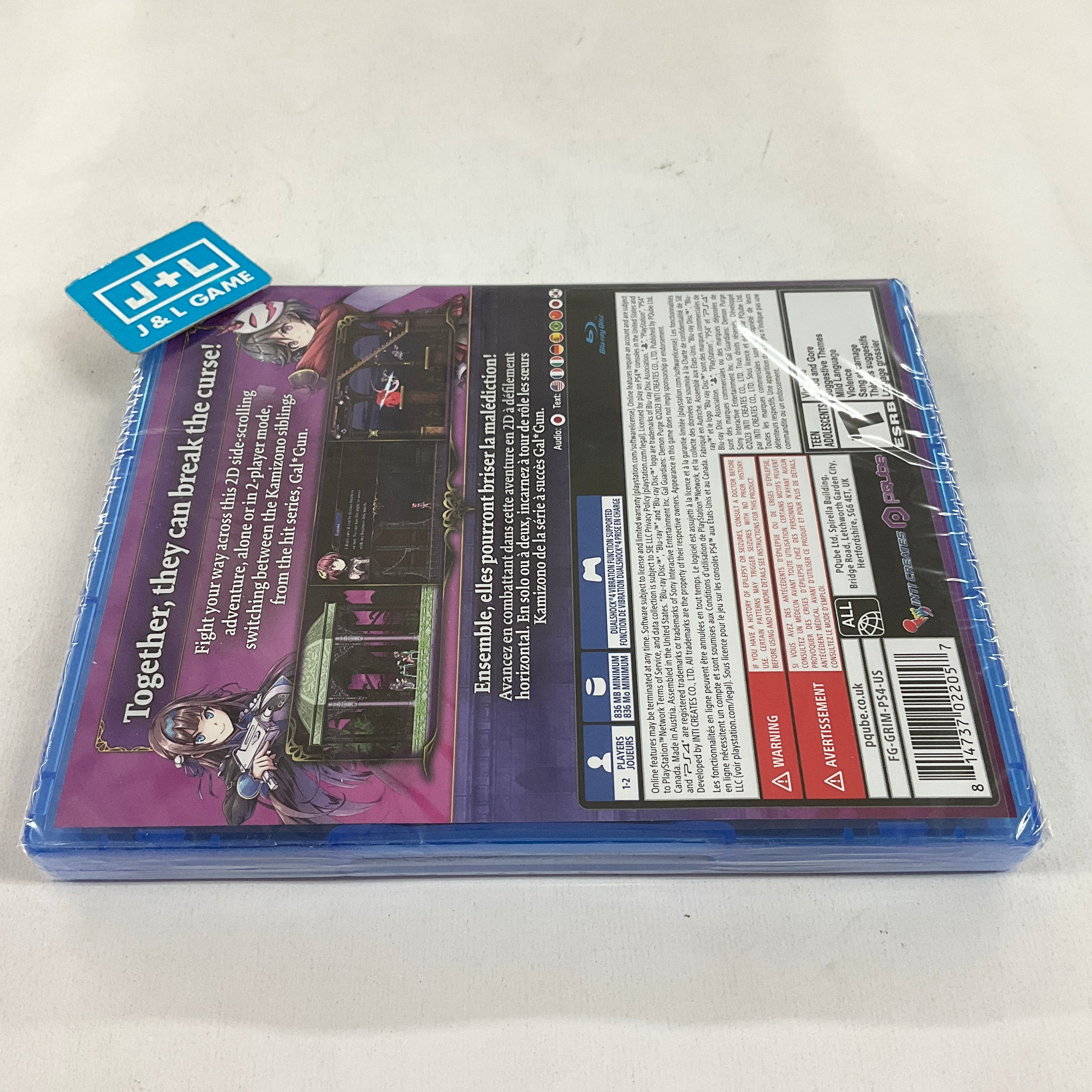 Gal Guardians: Demon Purge - (PS4) PlayStation 4