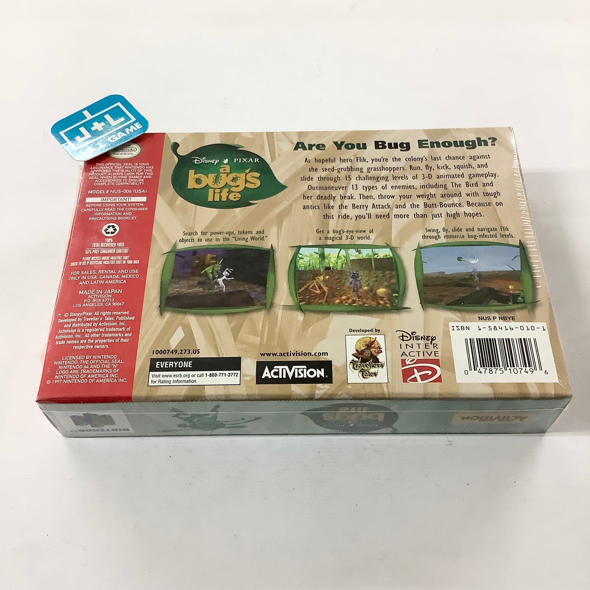 A Bug's Life - (N64) Nintendo 64 | J&L Game