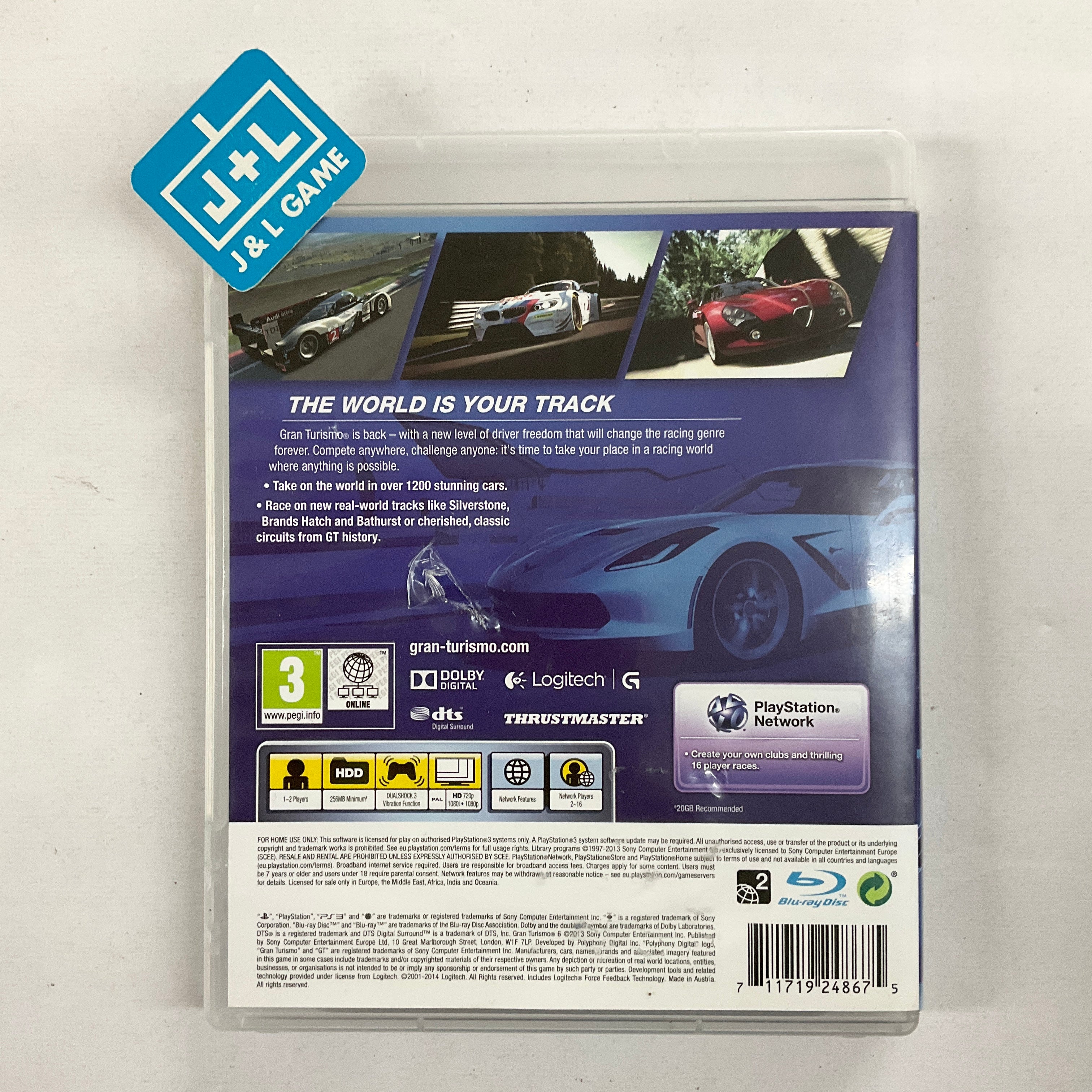 Gran Turismo 6 - (PS3) PlayStation 3 [Pre-Owned] (European Import) Video Games SCEA   
