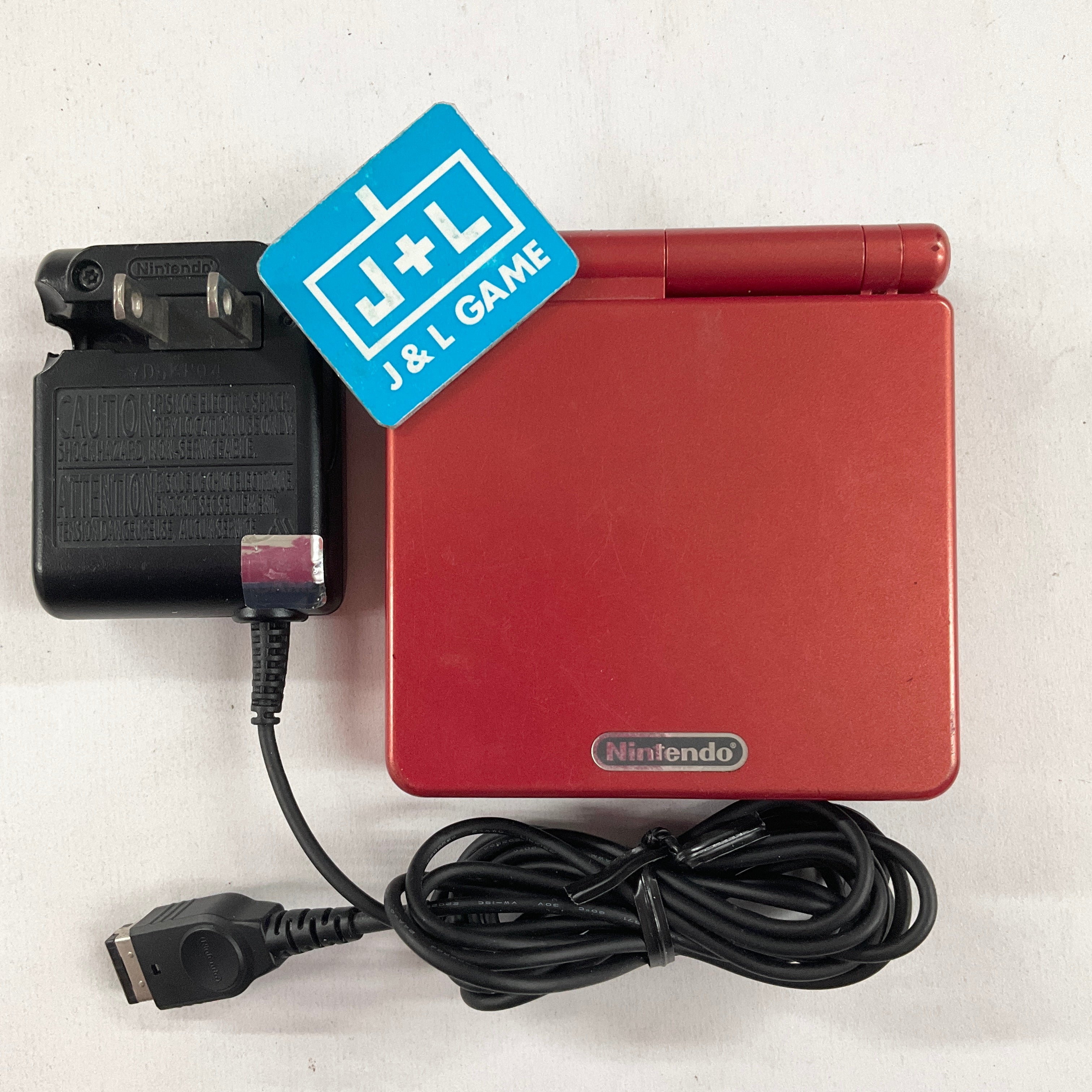 Nintendo Game Boy Advance SP Console AGS-001 (Flame Red) - (GBA) Game ...