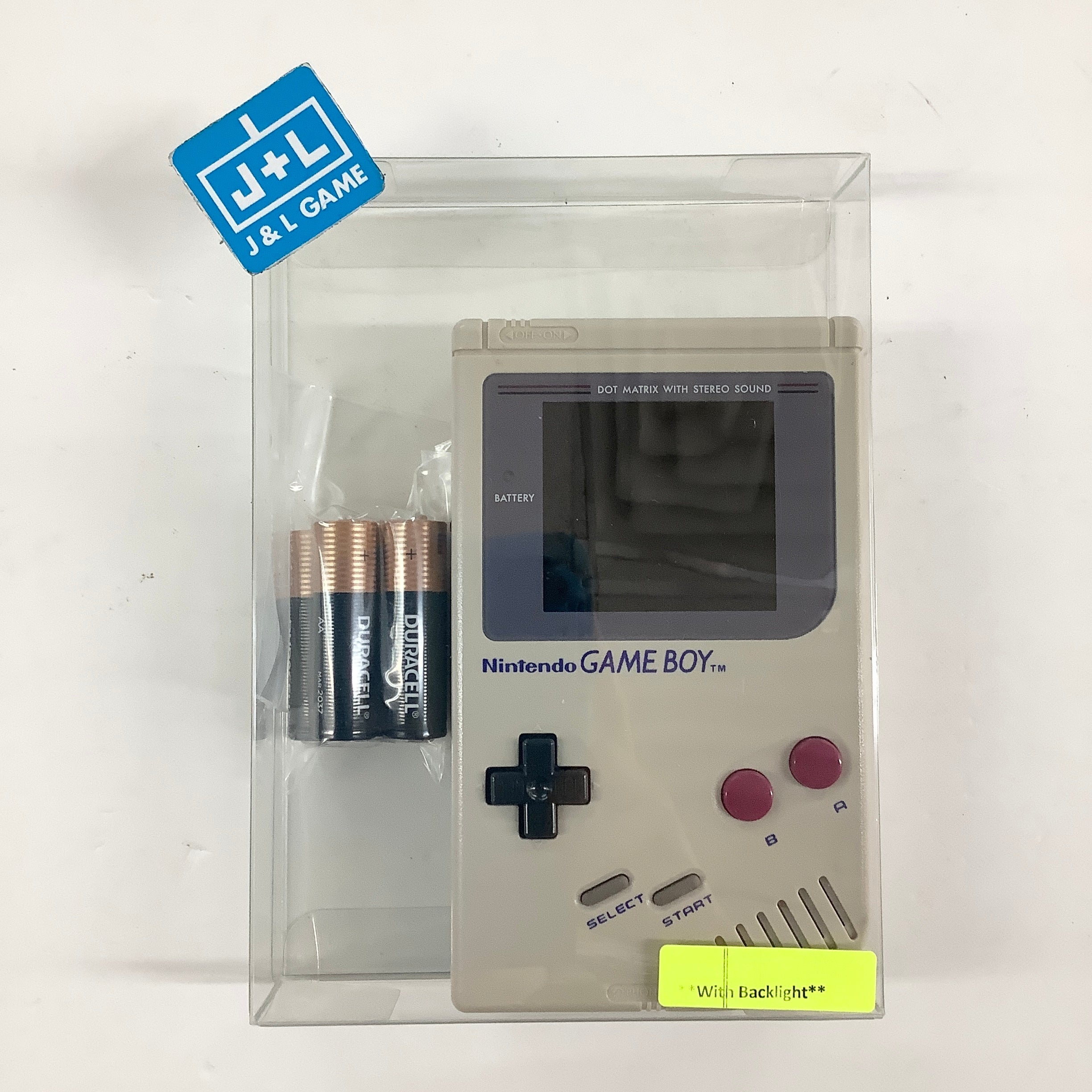 Nintendo Game Boy (Gray With Backlight) - (GB) Game Boy [Pre-Owned] Consoles Nintendo