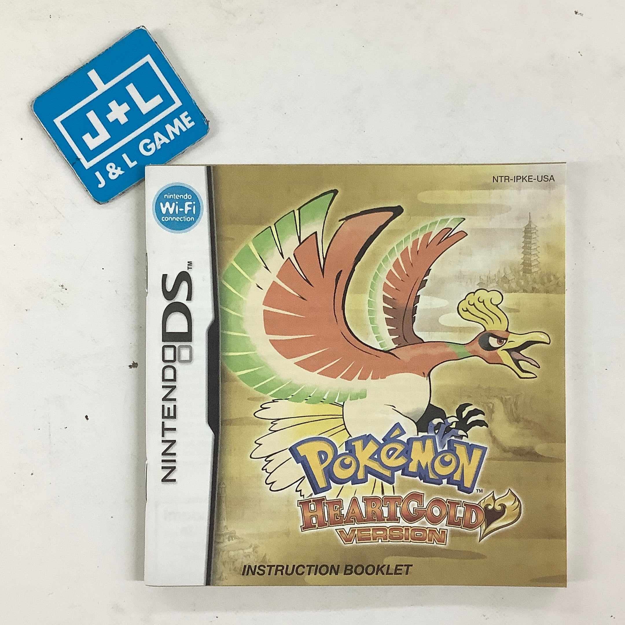 Pokemon HeartGold Version (w/ Pokewalker) - (NDS) Nintendo DS [Pre-Owned] Video Games Nintendo