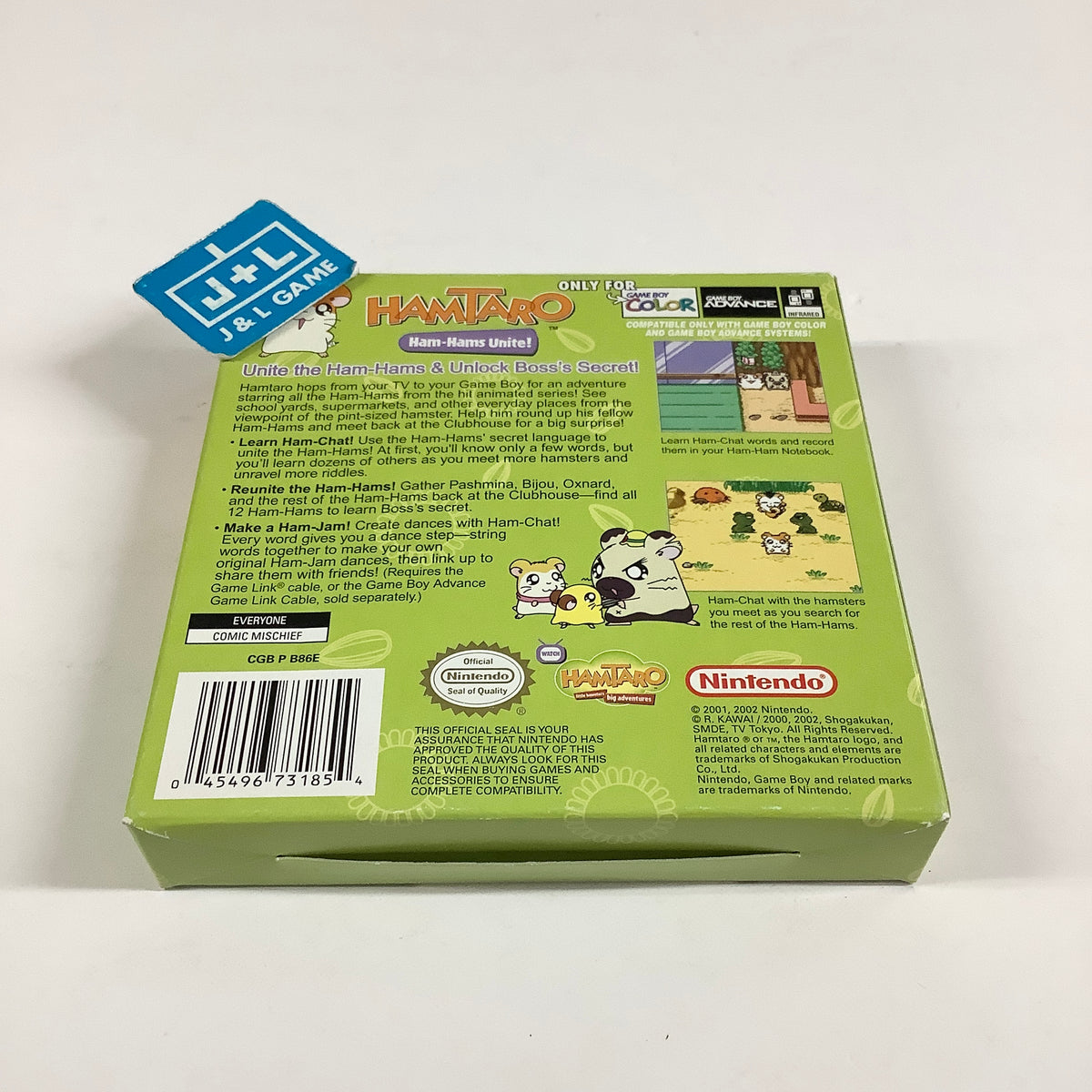 Hamtaro: Ham-Hams Unite! - (GBC) Game Boy Color [Pre-Owned]