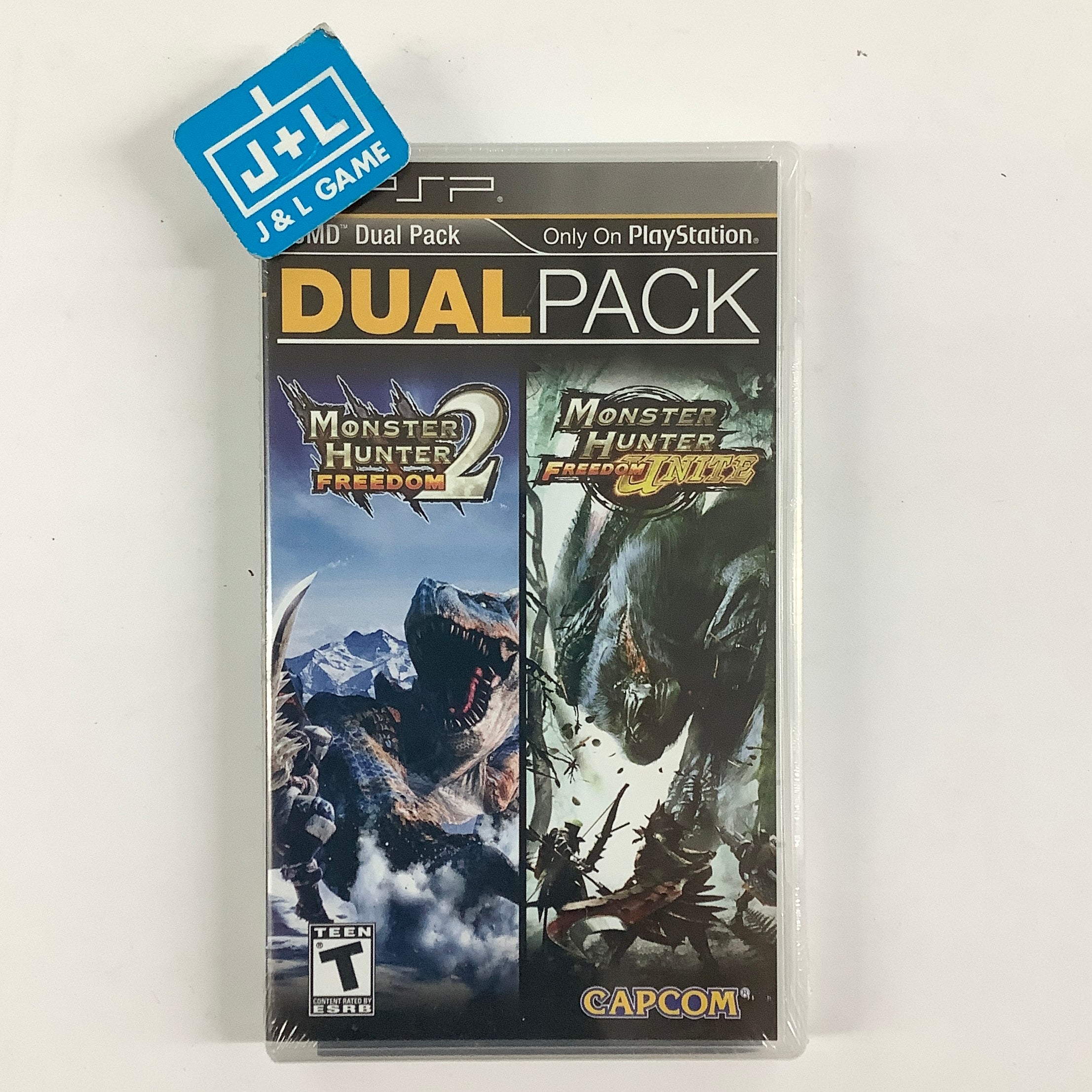 Monster Hunter Freedom 2 + Monster Hunter Freedom Unite UMD Dual Pack - Sony PSP