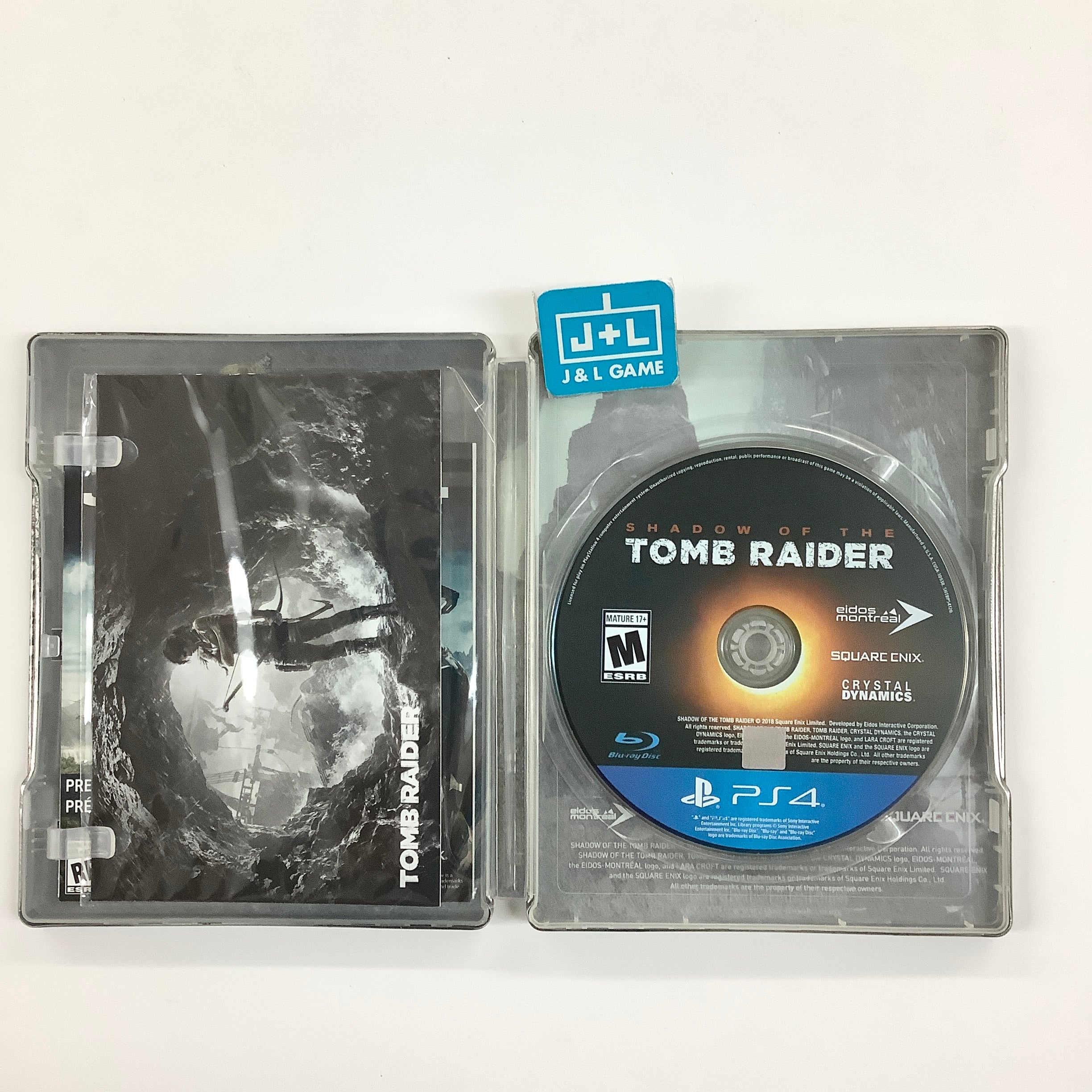 Shadow of the Tomb Raider (Limited Steelbook Edition) - (PS4) PlayStation 4 [Pre-Pre-Owned] Video Games Square Enix