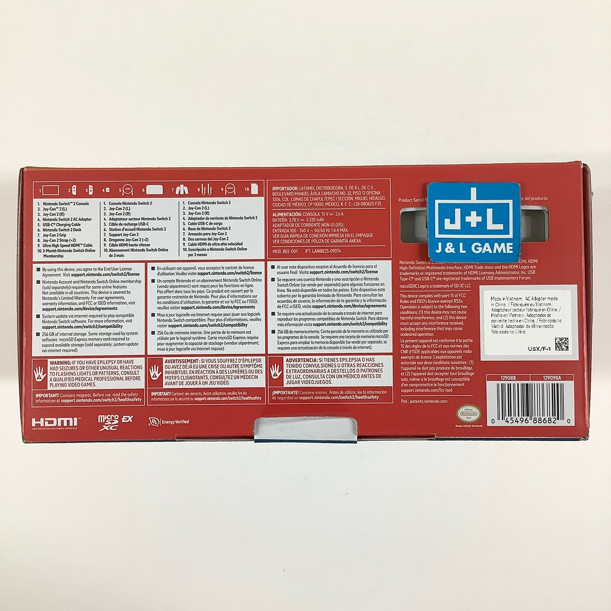 Nintendo Switch 2 + Nintendo Switch Sports Resort (Includes 3-month NSO Individual Membership 2027) - (NS2) Nintendo Switch 2 Consoles Nintendo