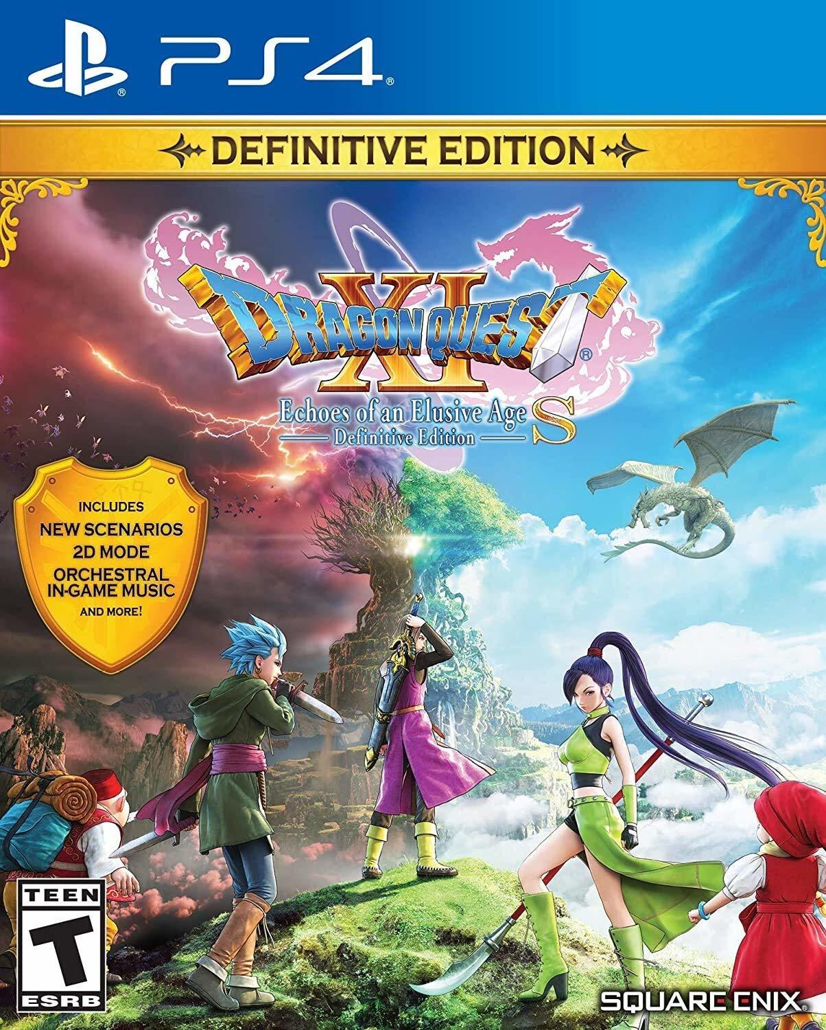 Dragon Quest XI S: Echoes of An Elusive Age Definitive Edition - (PS4) PlayStation 4 [Pre-Owned] Video Games Square Enix