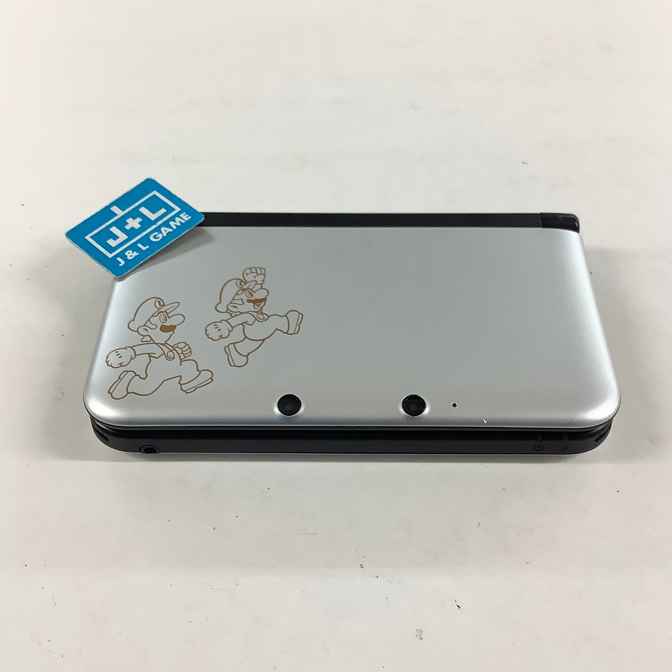 Nintendo 3DS XL Console (Mario & Luigi Silver) - Nintendo 3DS [Pre-Owned] Consoles Nintendo