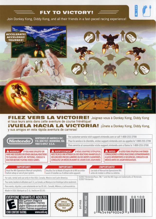 Donkey Kong: Barrel Blast - Nintendo Wii [Pre-Owned] Video Games Nintendo   