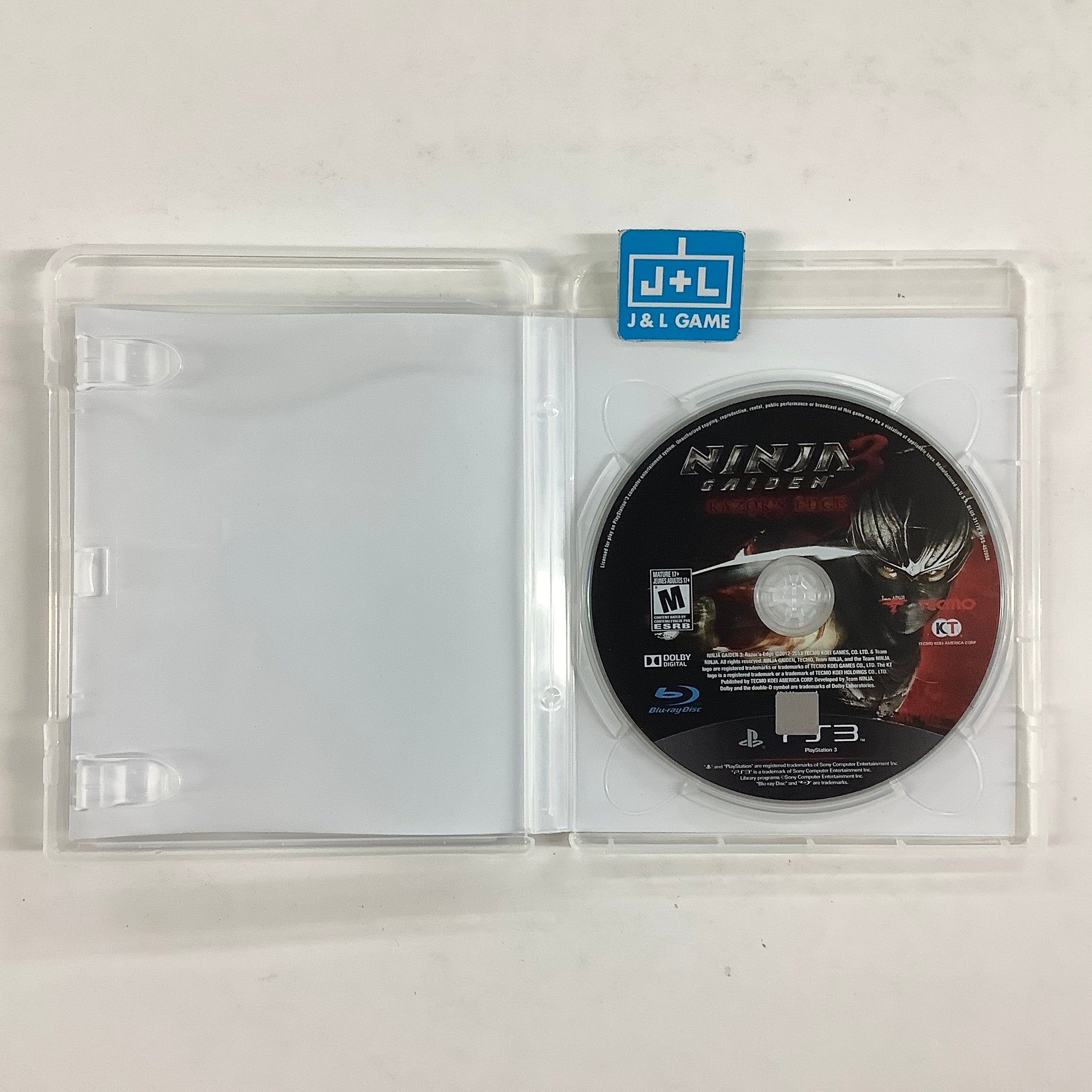 Ninja Gaiden 3: Razor's Edge - (PS3) Playstation 3 [Pre-Owned]