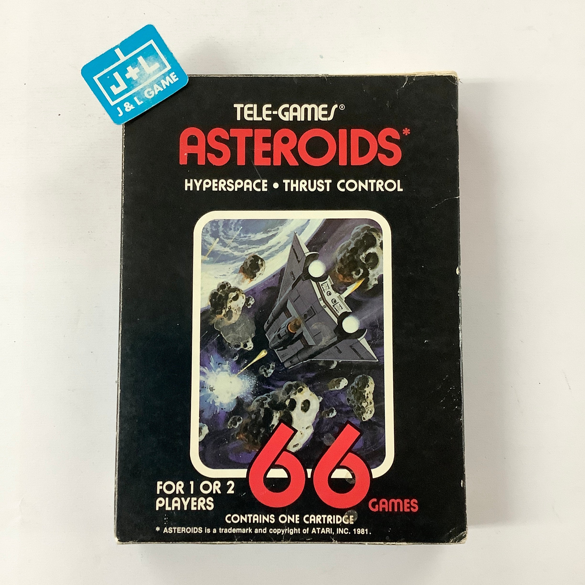 Asteroids (Sears Tele-Games) - Atari 2600 [Pre-Owned] Video Games Atari Inc.   