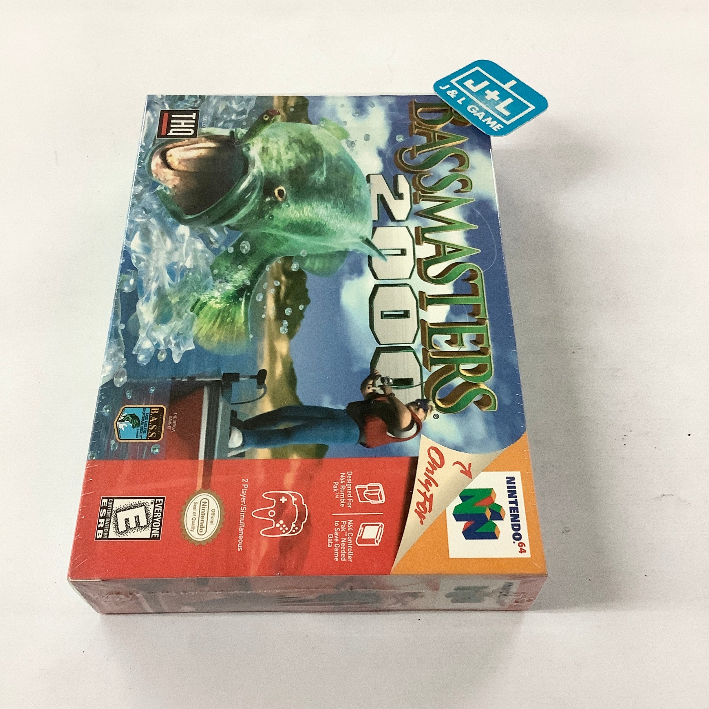 Bassmasters 2000 - (N64) Nintendo 64 Video Games THQ   