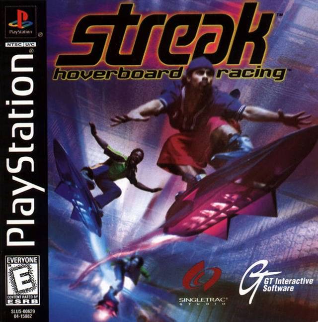 Streak: Hoverboard Racing - (PS1) PlayStation 1 [Pre-Owned] Video Games GT Interactive   