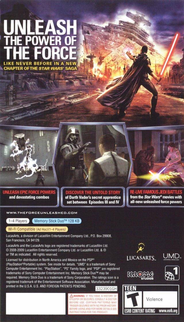 Star wars pouvoir de la force - PSP - Jeu Occasion Pas Cher Star wars pouvoir de la force - PSP - Jeu Occasion Pas Cher