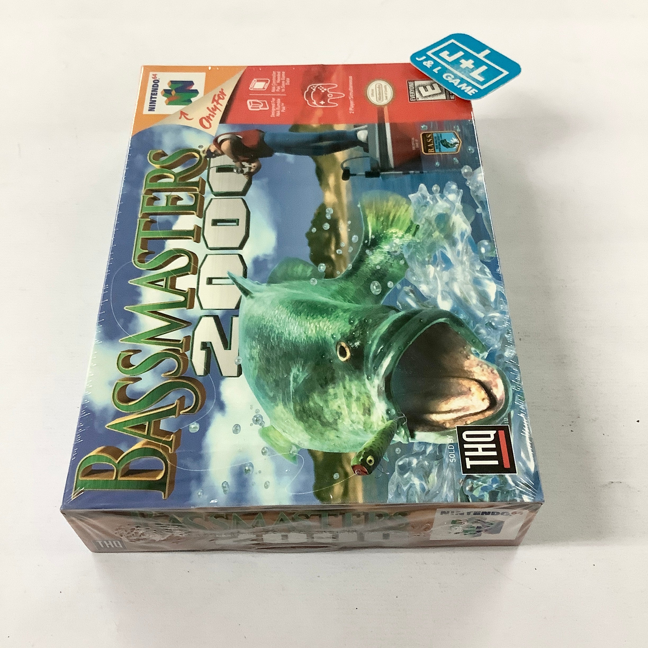 Bassmasters 2000 - (N64) Nintendo 64 Video Games THQ   