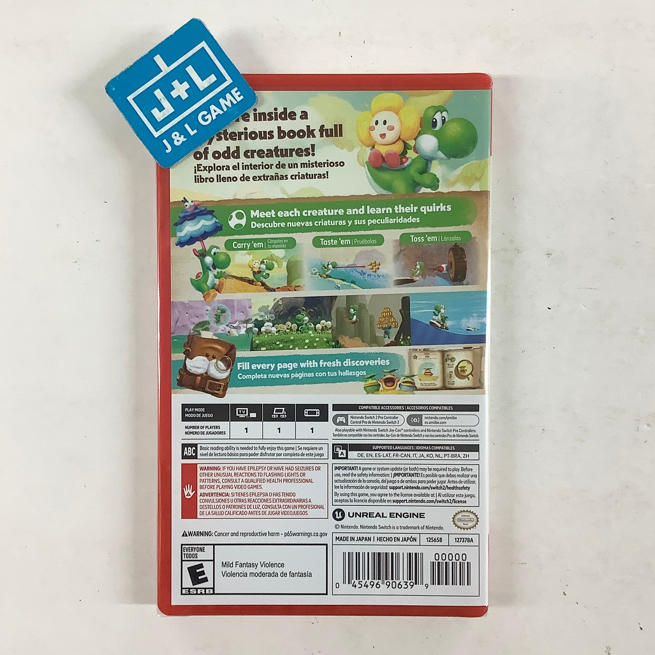 Yoshi and the Mysterious Book - (NS2) Nintendo Switch 2 Video Games Nintendo
