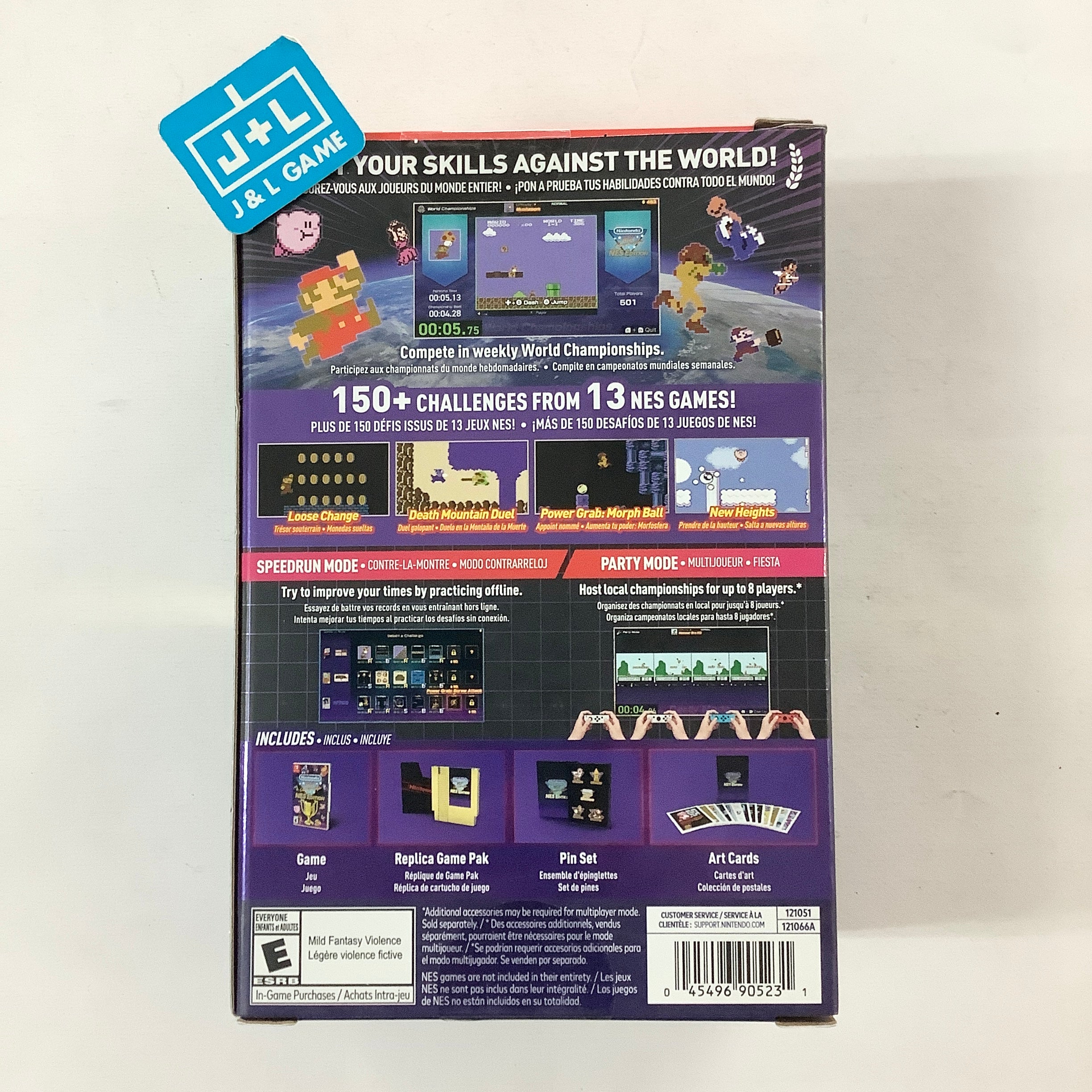 Nintendo World Championships: NES Edition (Deluxe Set) - (NSW) Nintendo Switch Video Games Nintendo   